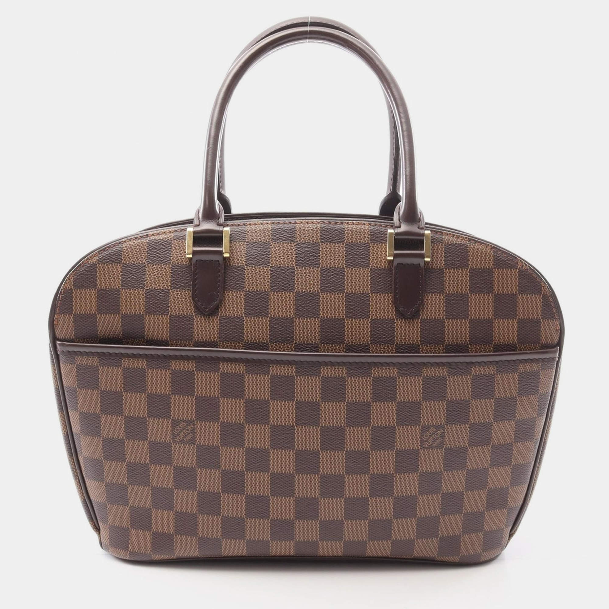 Pre Owned Louis Vuitton Sarria Horizontal Damier Canvas Ebene Handbag 