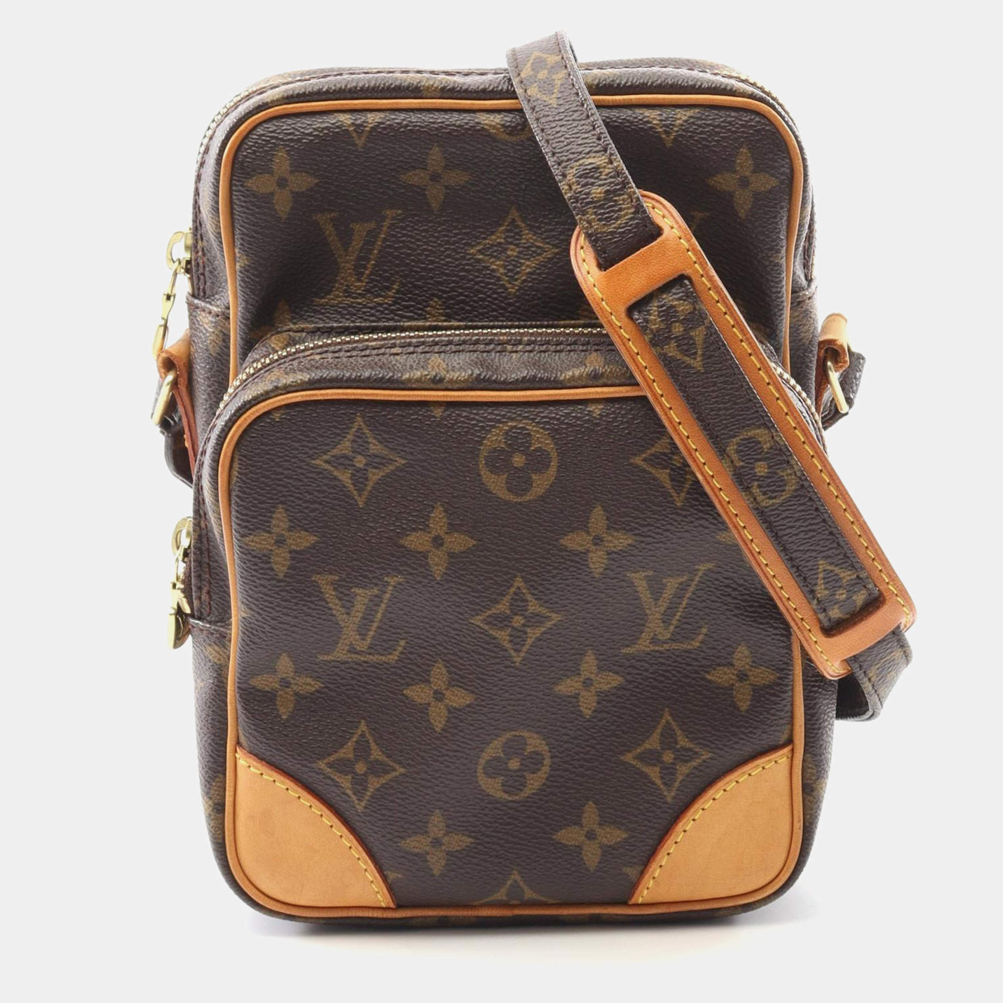 Pre Owned Louis Vuitton Amazon Crossbody Shoulder Bag  Monogram Canvas