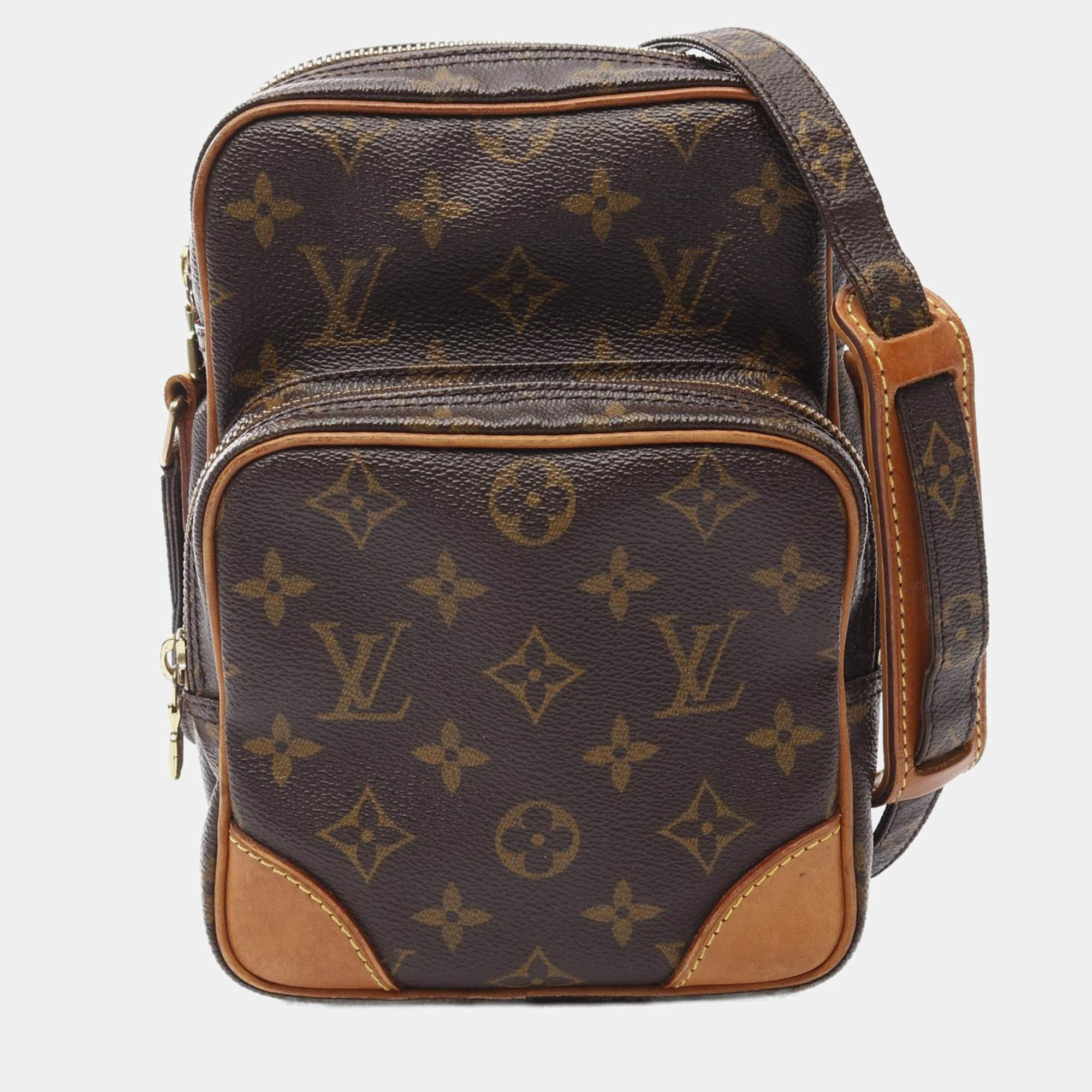 Pre Owned Louis Vuitton Amazon Monogram Canvas Shoulder Bag