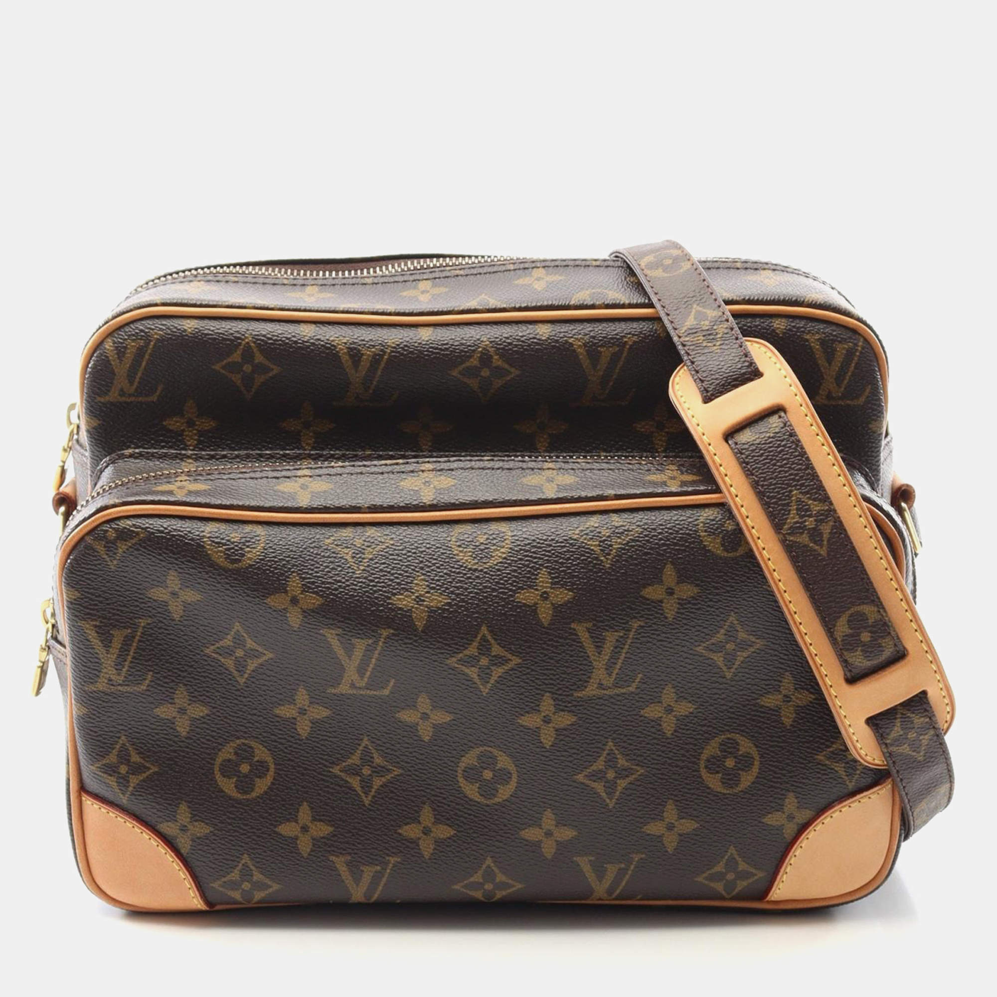Pre Owned Louis Vuitton Nile Monogram Canvas Shoulder Bag
