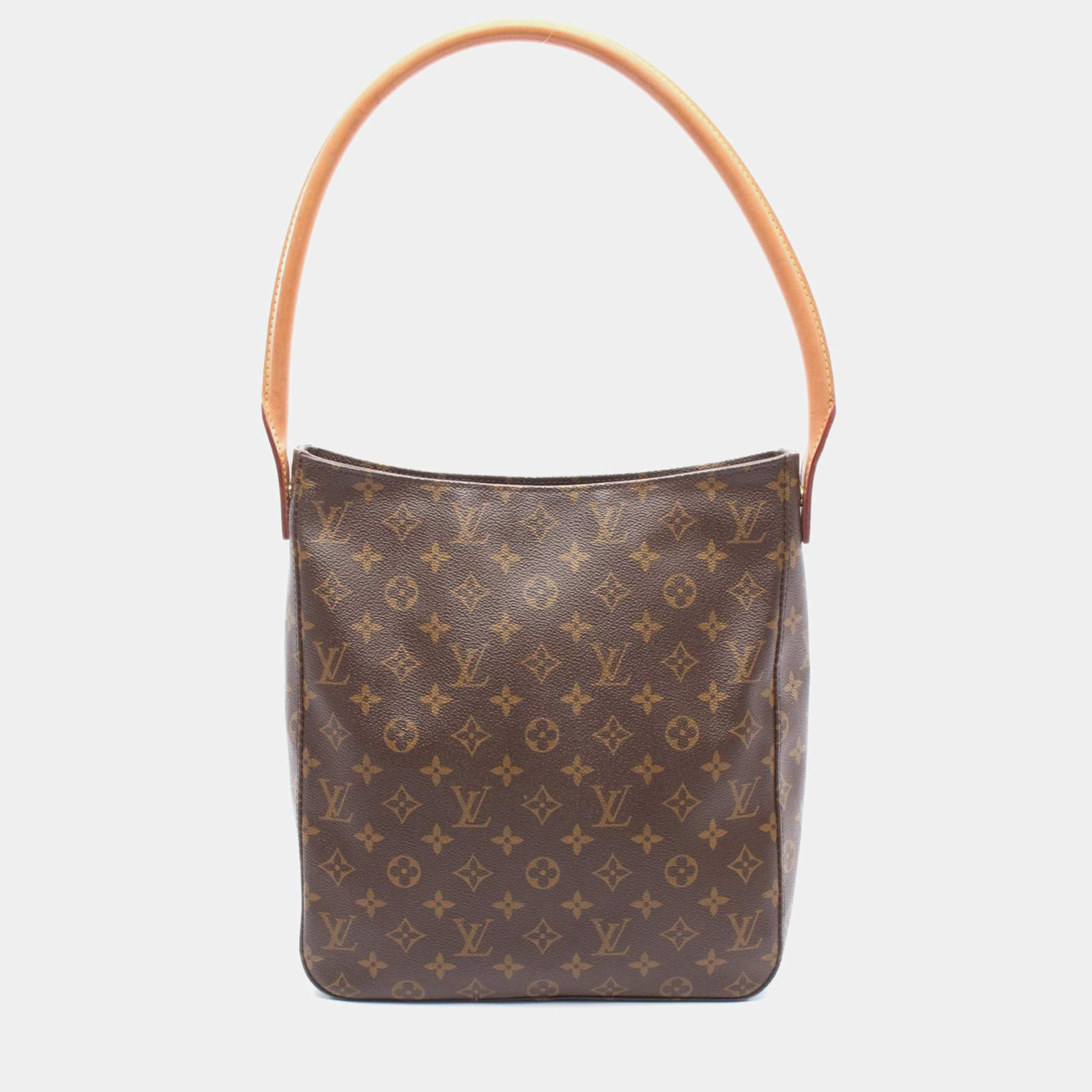 Pre Owned Louis Vuitton Looping Gm One Shoulder Hand Bag  Monogram