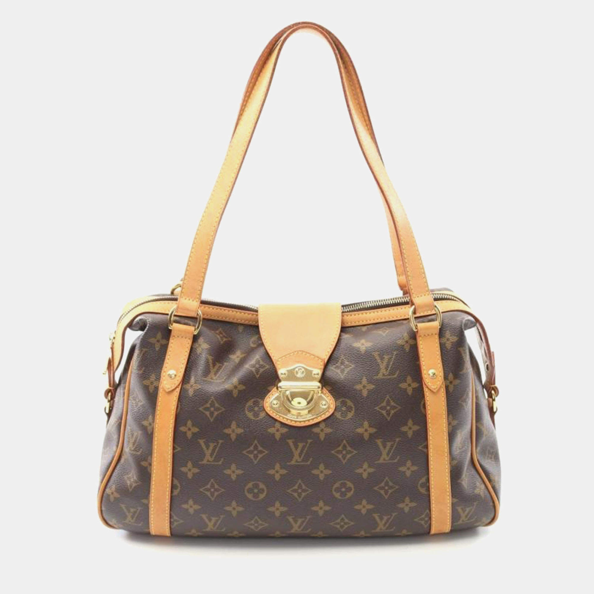 Pre Owned Louis Vuitton Stresa PM Monogram Canvas Shoulder Bag