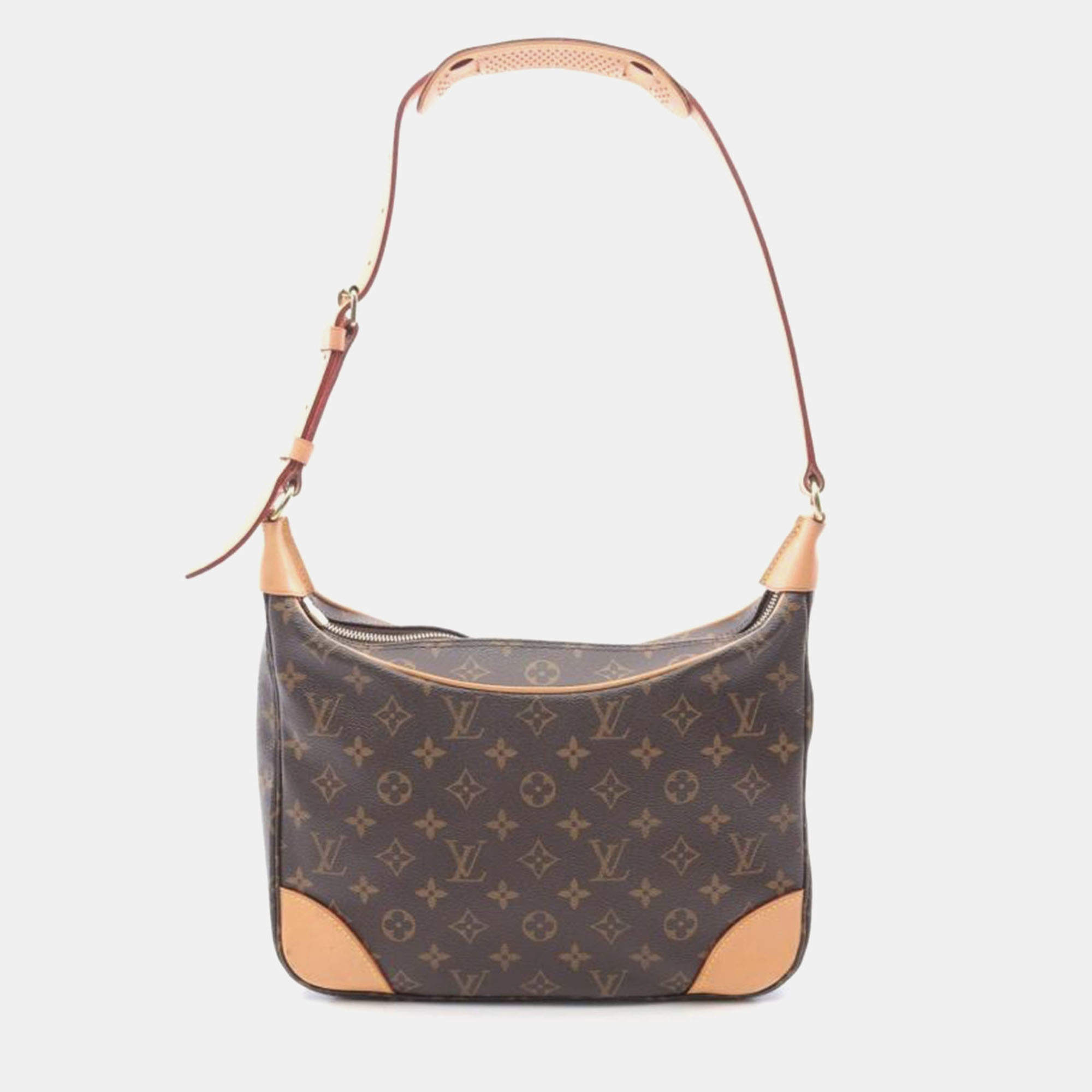 Pre Owned Louis Vuitton Boulogne PM Monogram Canvas Shoulder Bag