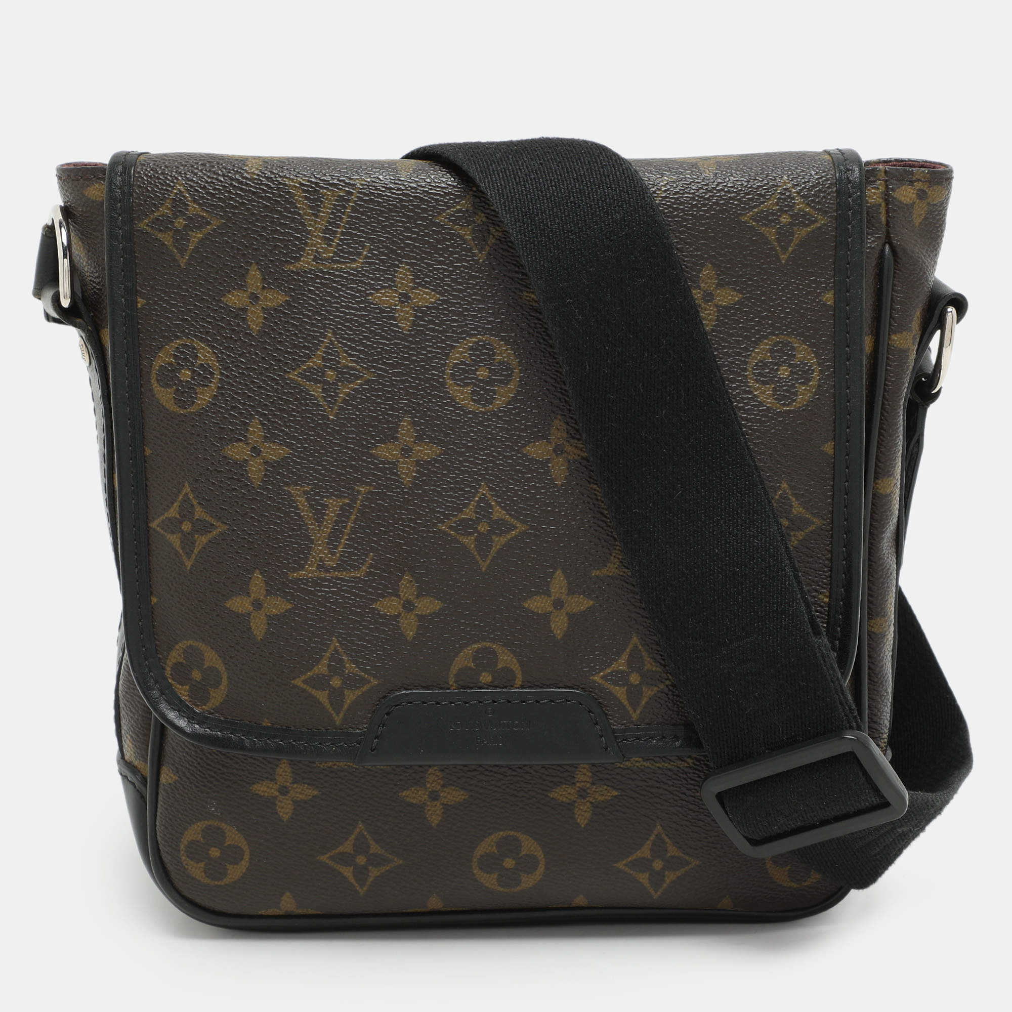 Pre Owned Louis Vuitton Monogram Canvas Macassar Bass PM Bag