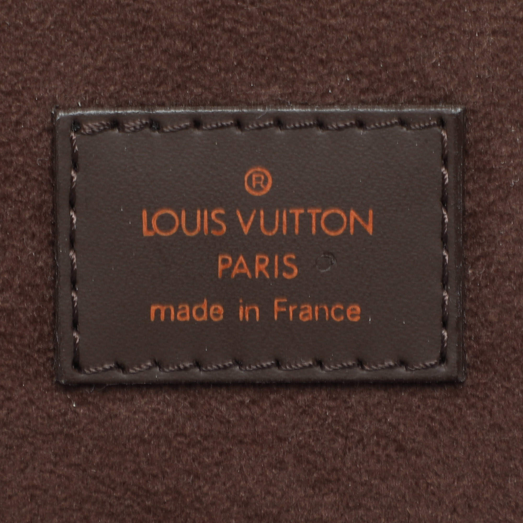 Pre Owned Louis Vuitton Moka Epi Leather Sirius 45 Soft Suitcase