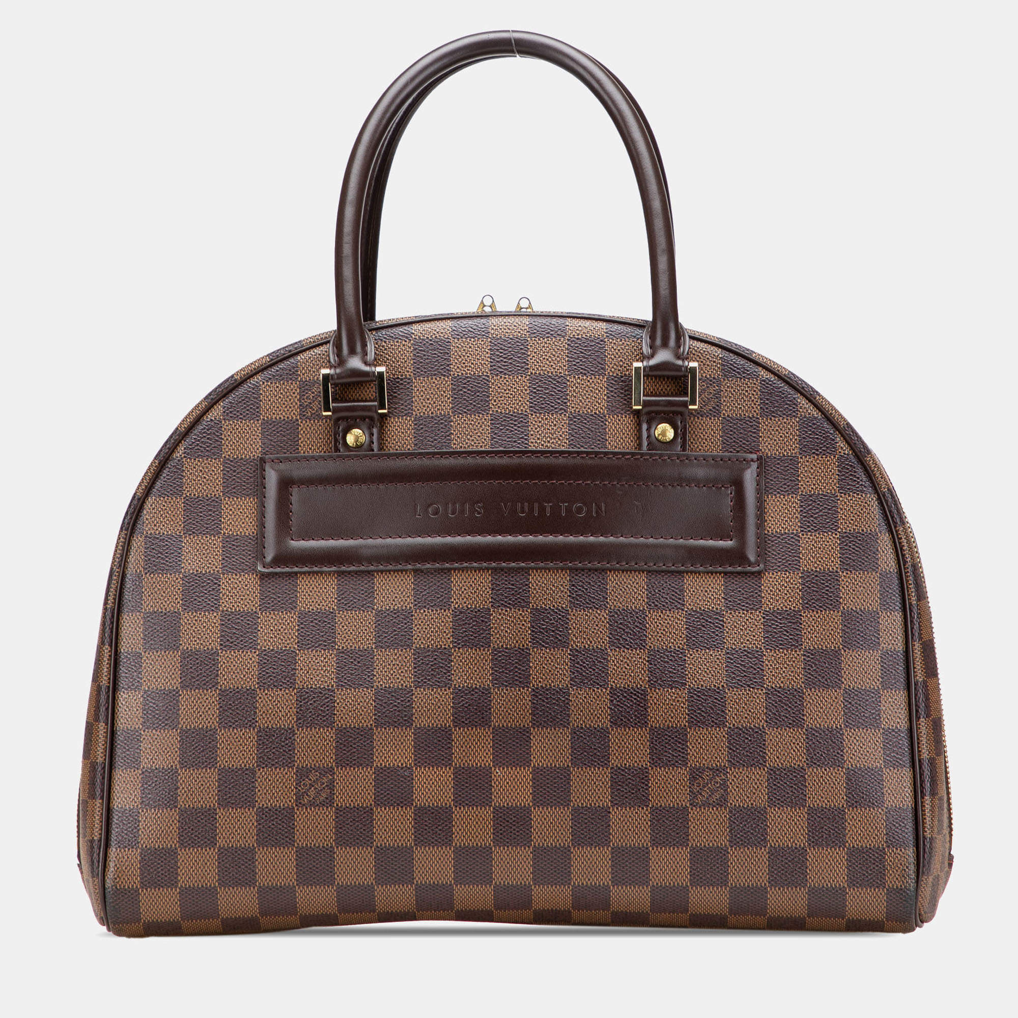 Pre Owned Louis Vuitton Brown Damier Ebene Nolita