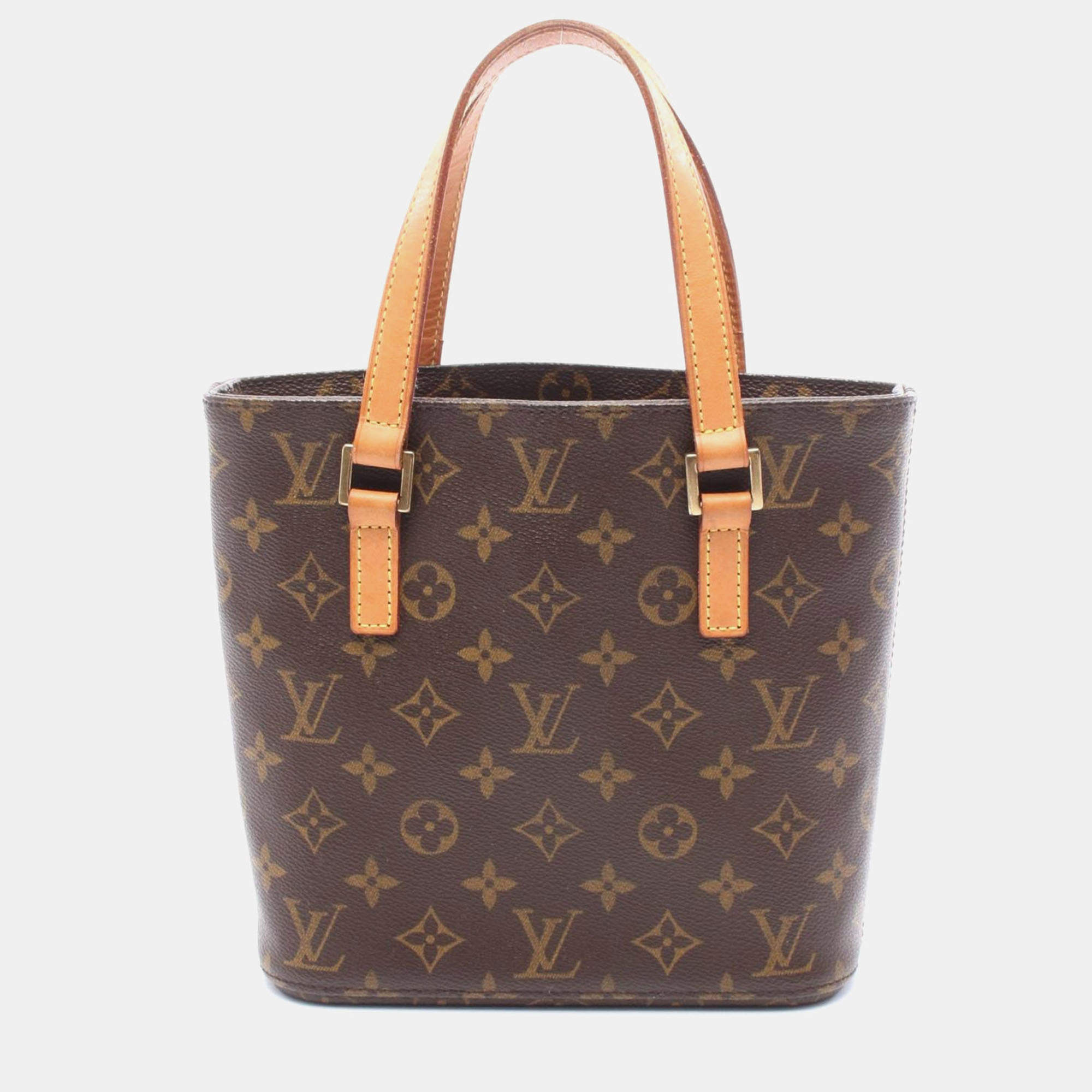 Pre Owned Louis Vuitton Vavin PM Brown Monogram Canvas Tote Bag