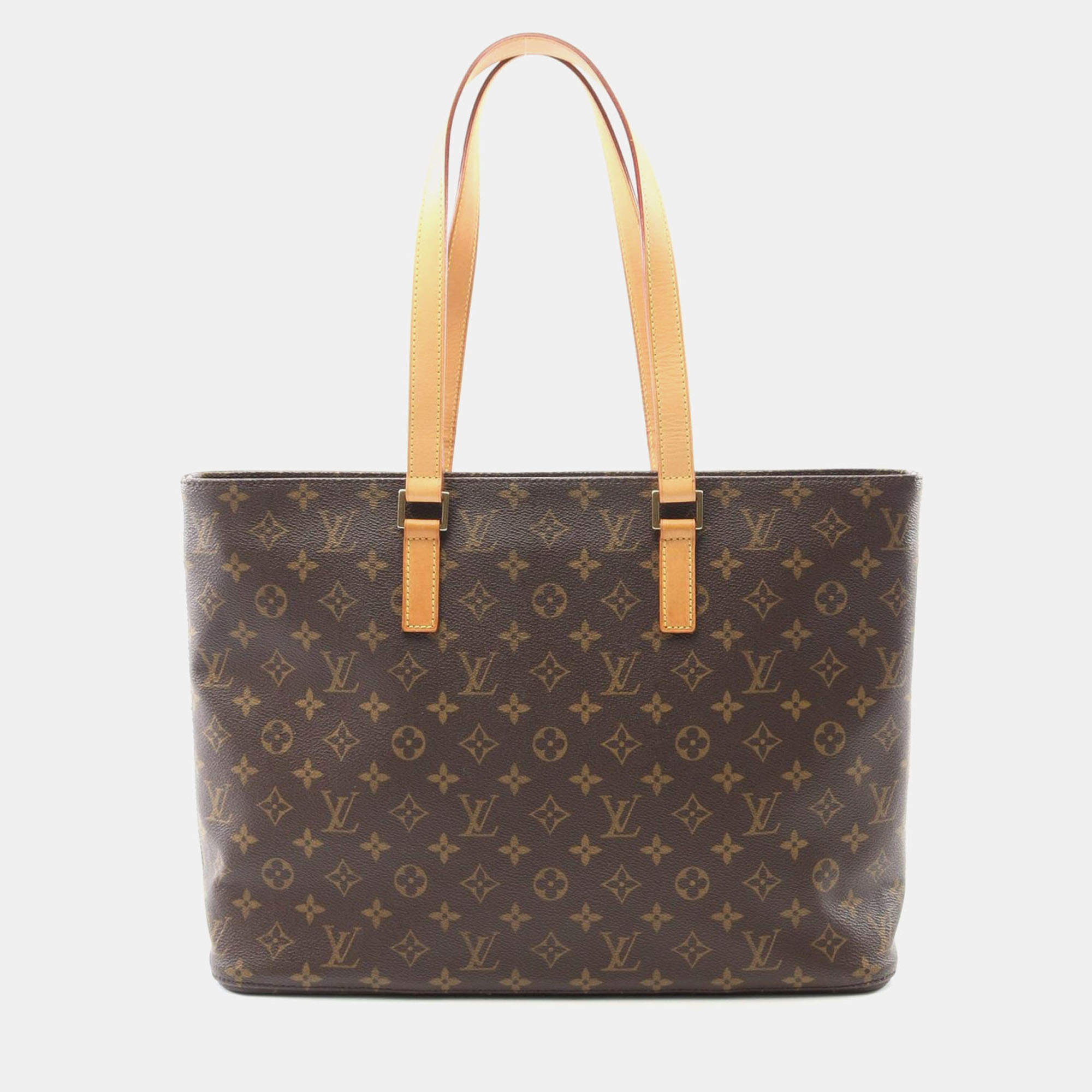 Pre Owned Louis Vuitton Luco Monogram Canvas Shoulder Bag