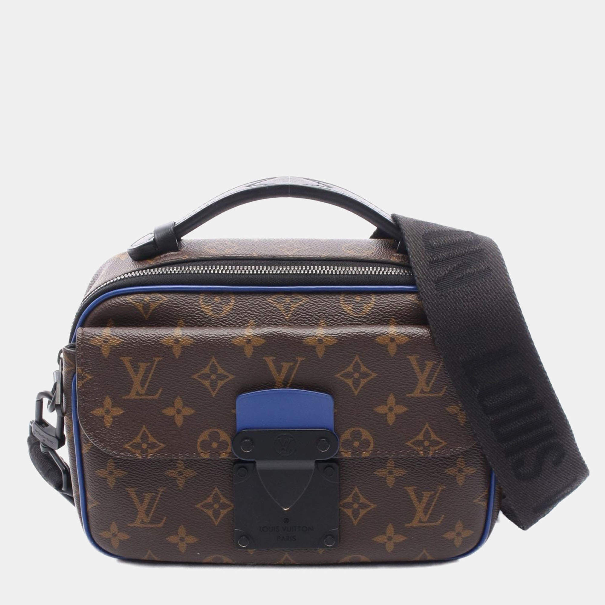 مملوكة مسبقًا حقيبة كتف رسول لوي فيتون إس لوك مونوغرام ماكاسار