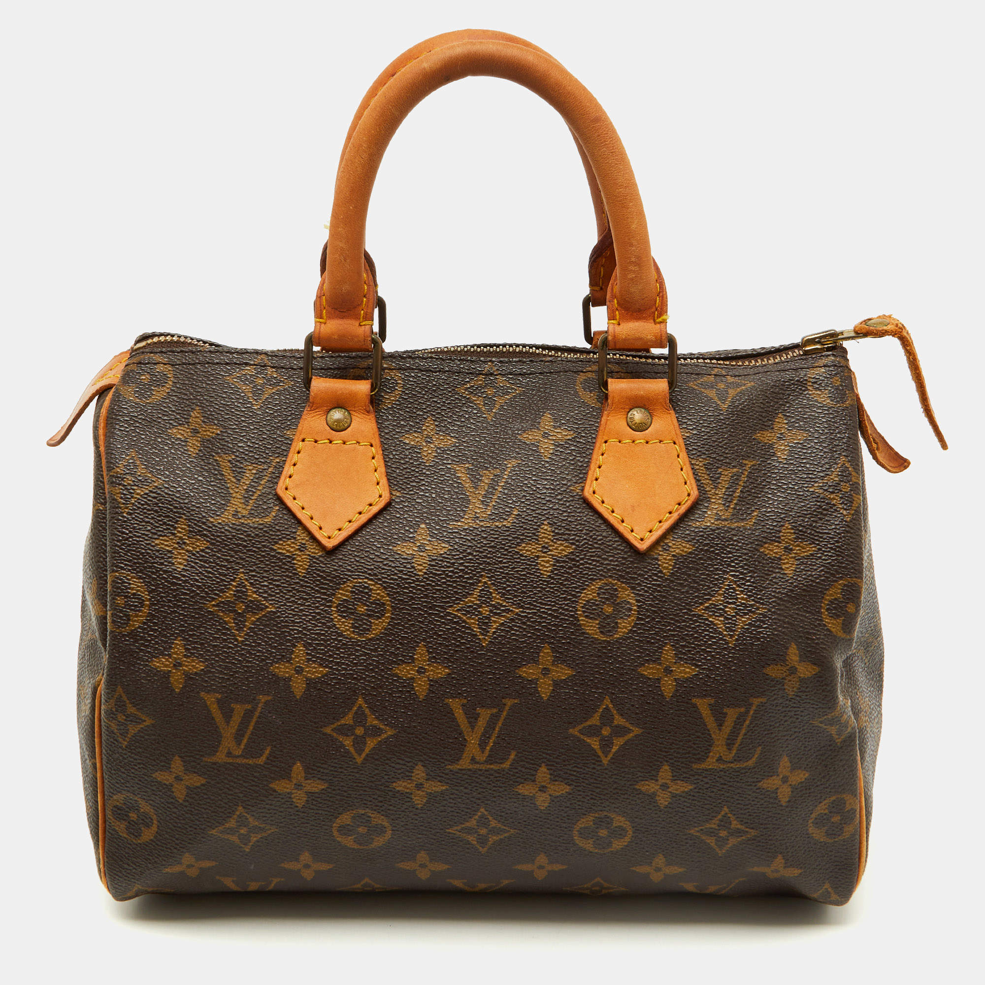 Pre Owned Louis Vuitton Monogram Canvas Speedy 25 Bag