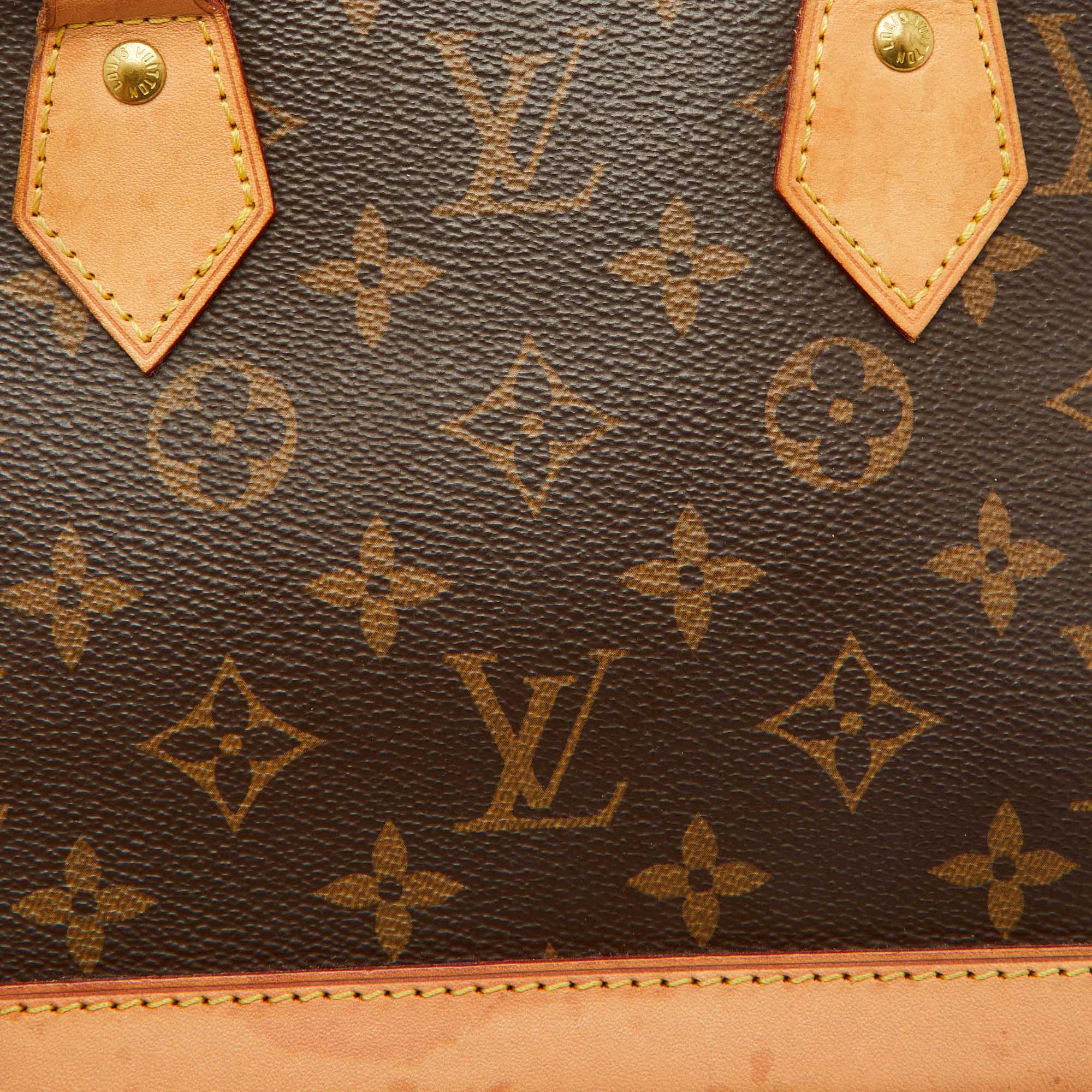 Pre Owned Louis Vuitton Monogram Canvas Alma BB Bag