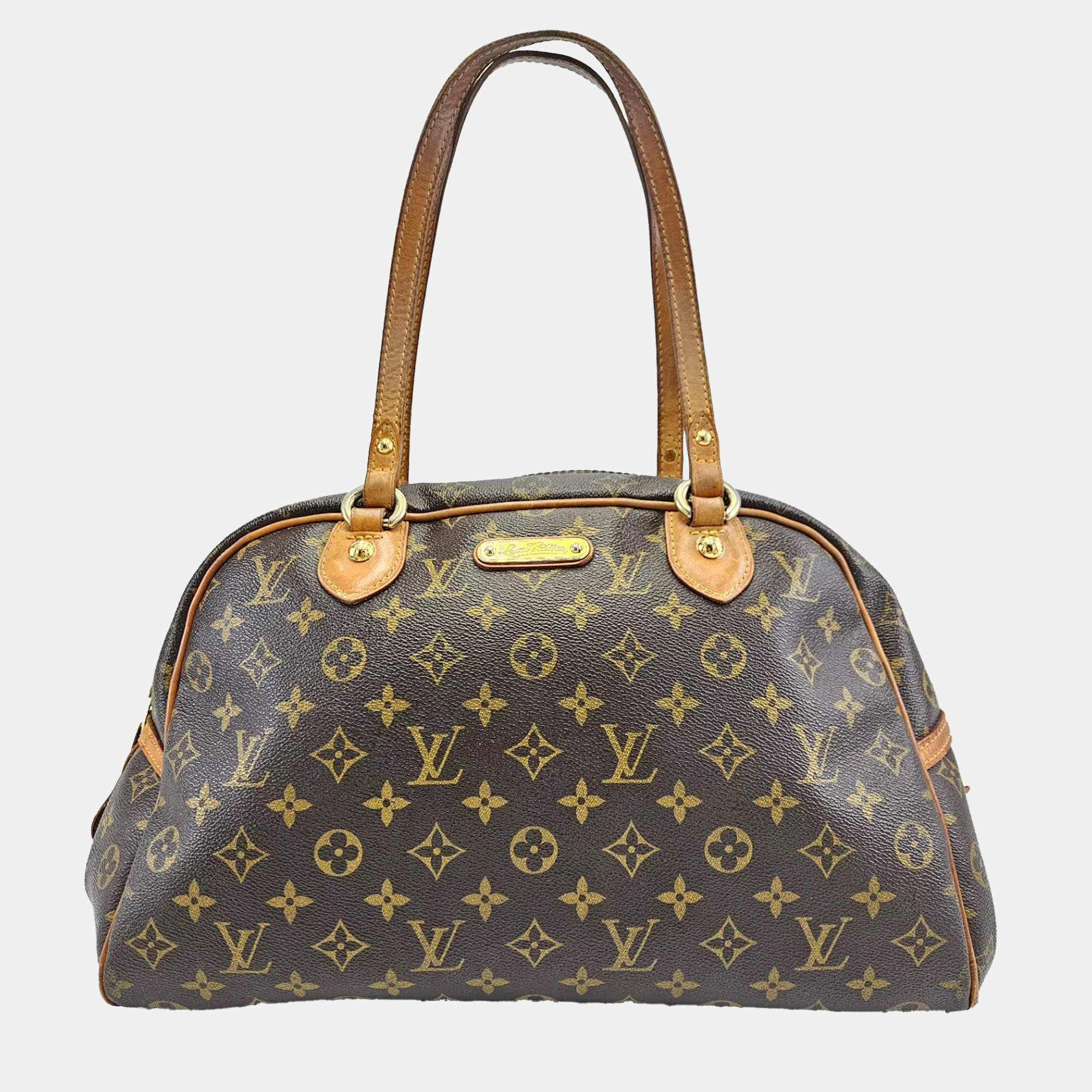 Pre Owned Louis Vuitton Montorgueil GM Monogram Canvas Shoulder Bag