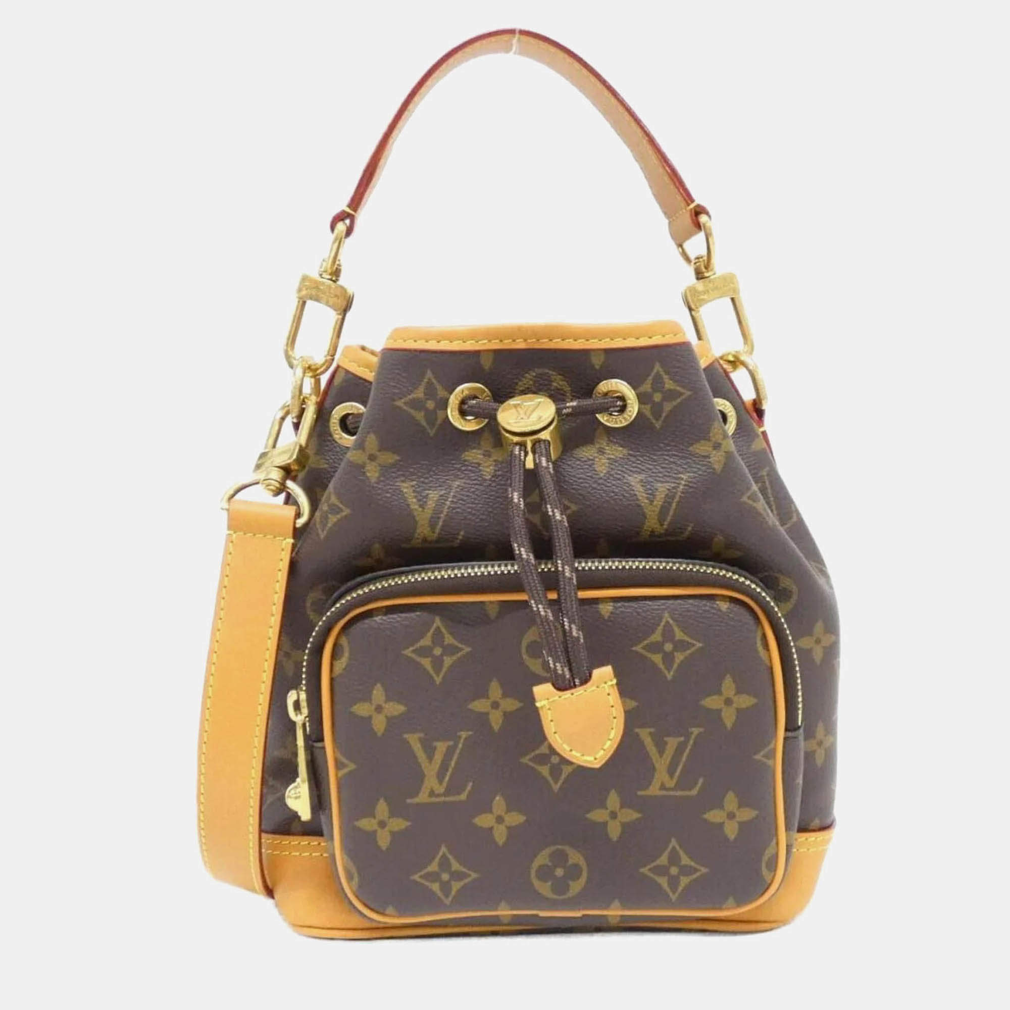 Pre Owned Louis Vuitton Noe Cargo Monogram Archive Handbag