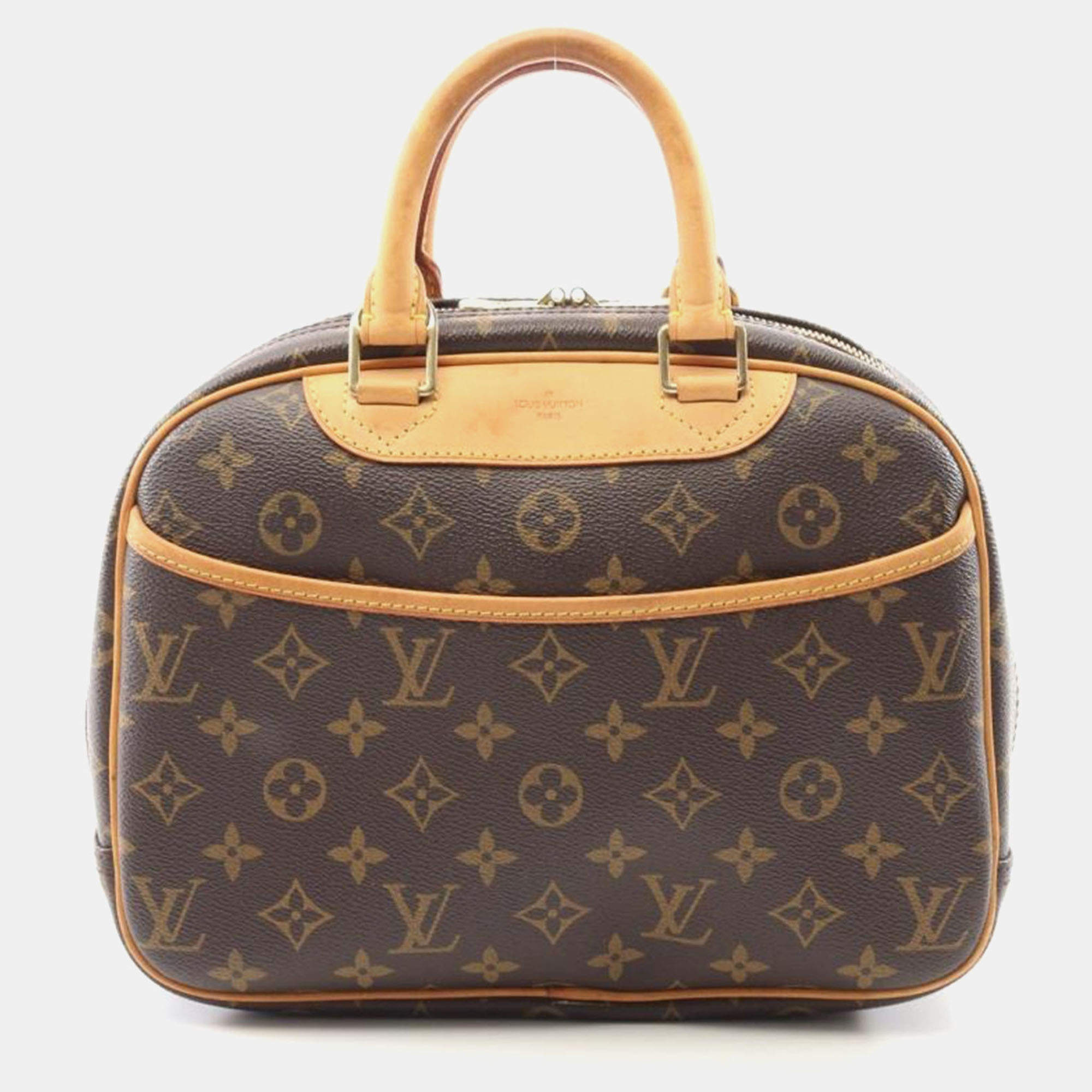 Pre Owned Louis Vuitton Trouville Monogram Canvas Vanity Bag