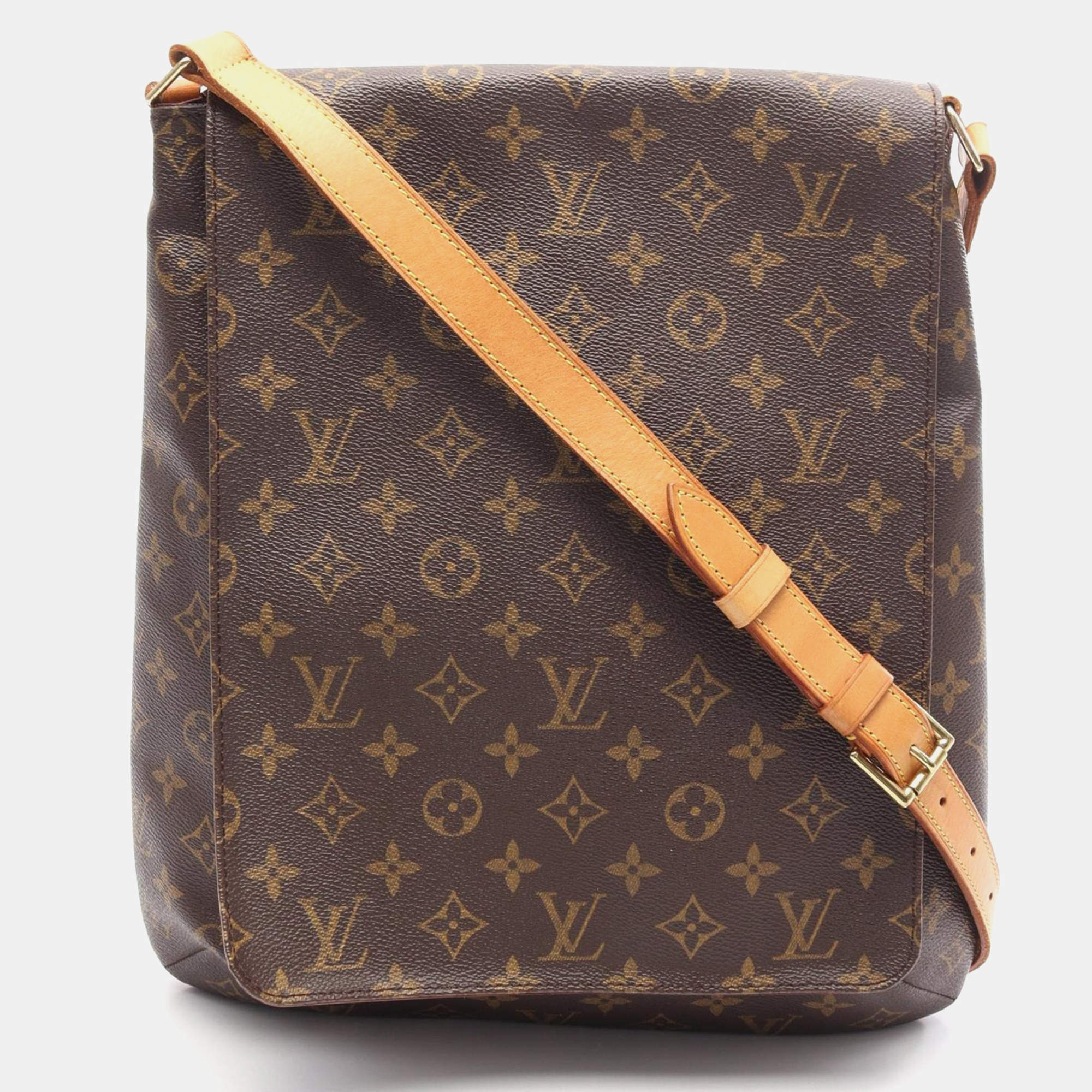 Pre Owned Louis Vuitton Musette Monogram Canvas Crossbody Shoulder Bag