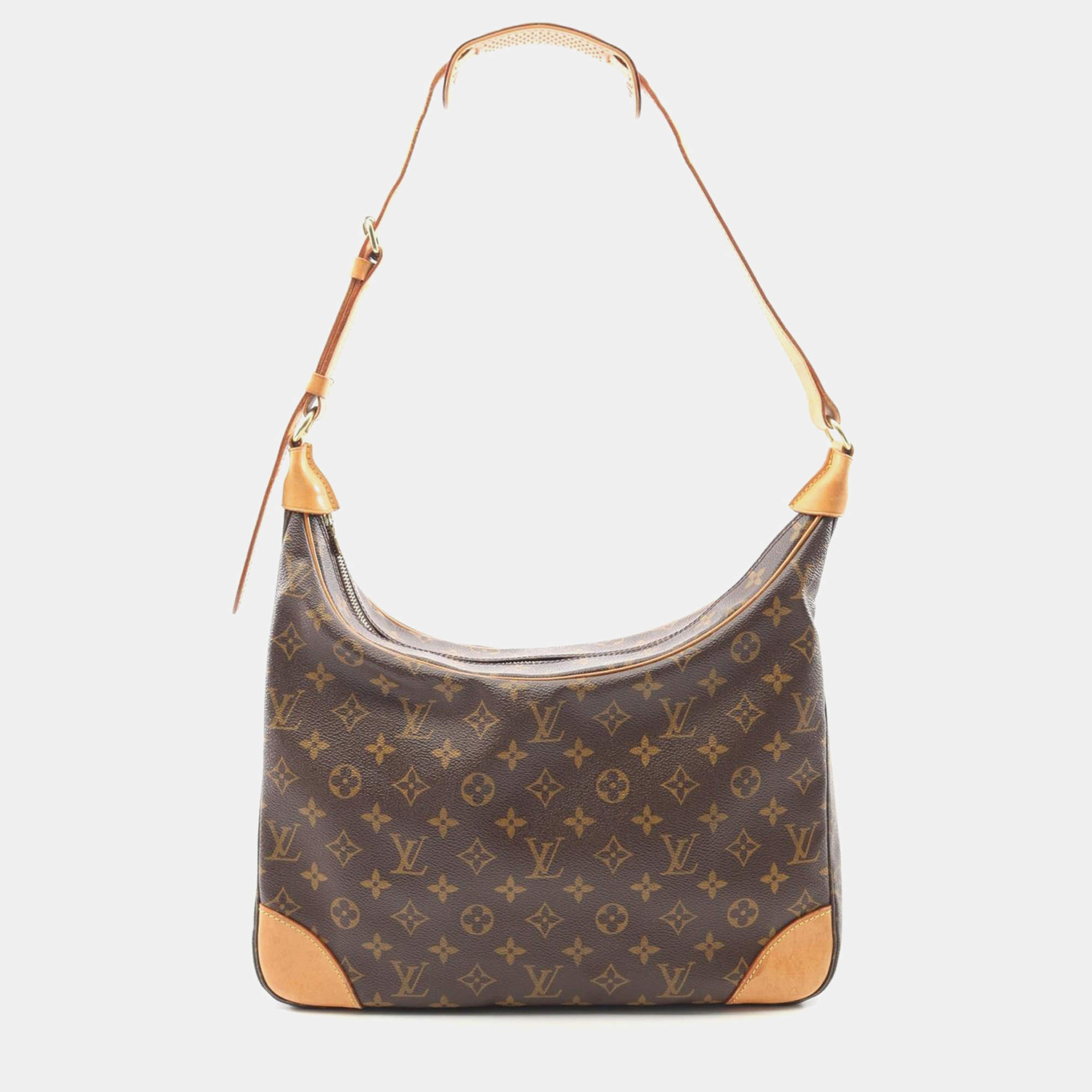 Pre Owned Louis Vuitton Boulogne 35 Monogram Canvas Shoulder Bag