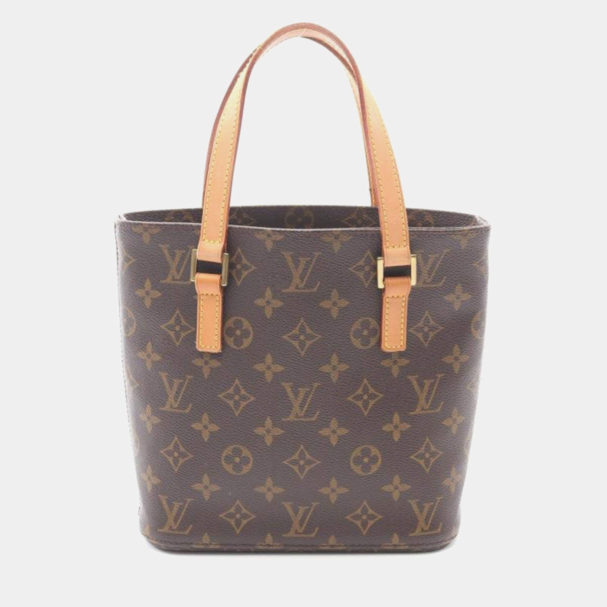 Pre Owned Louis Vuitton Vavin PM Brown Monogram Canvas Shoulder Bag