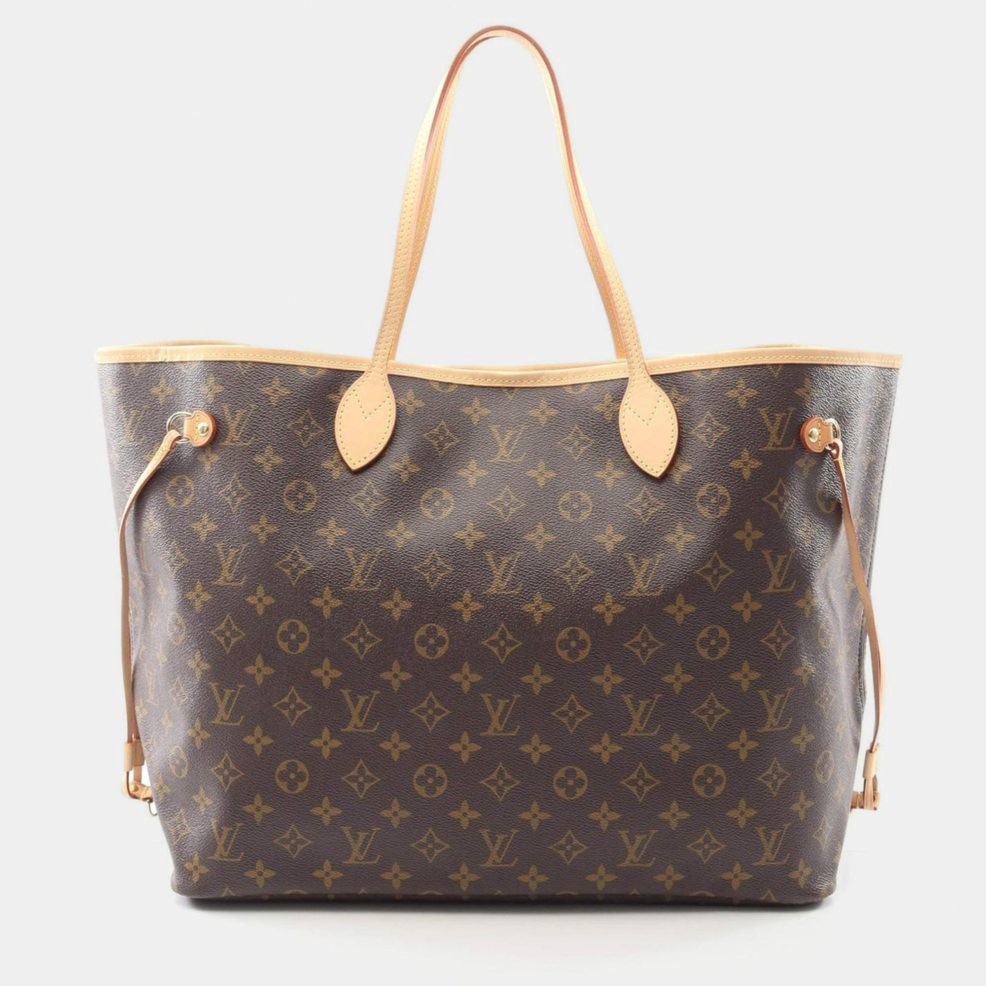 Pre Owned Louis Vuitton Neverfull GM Brown Monogram Canvas Tote Bag