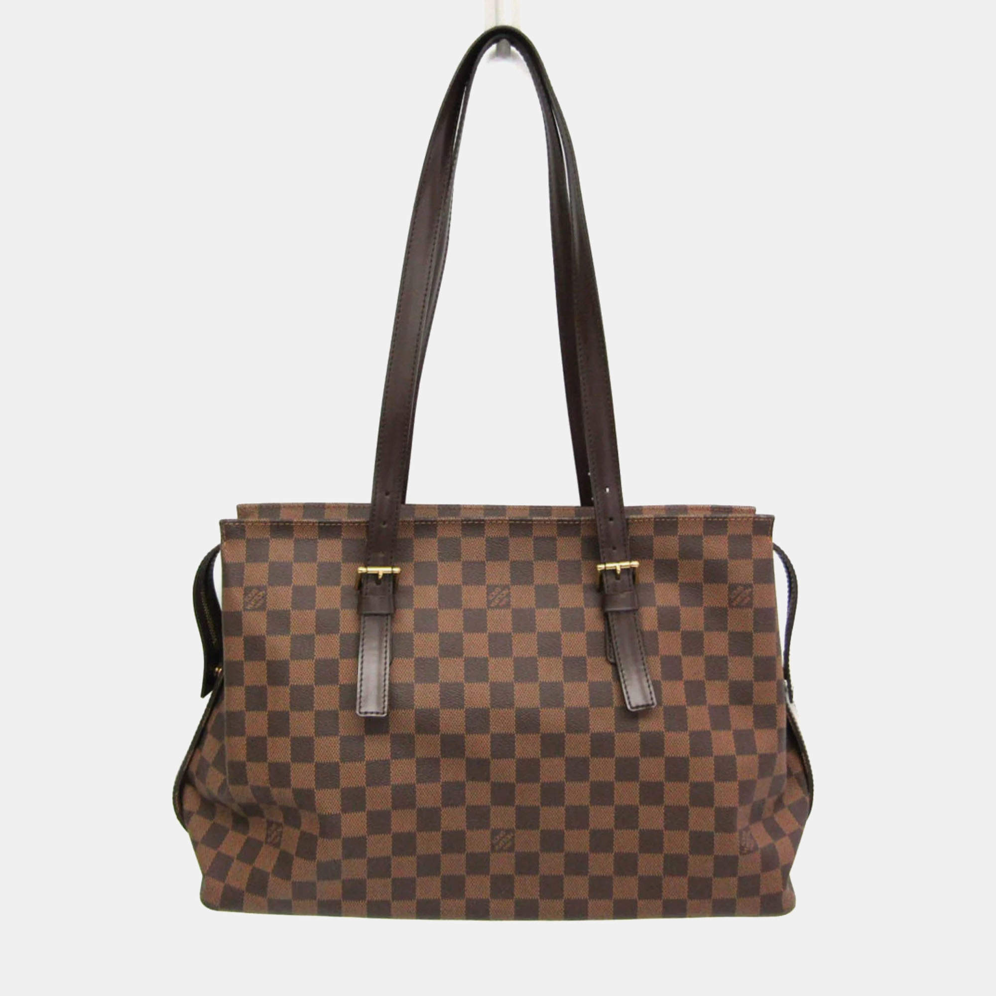 مملوكة مسبقًا حقيبة كتف لويس فيتون دامير تشيلسي بنية