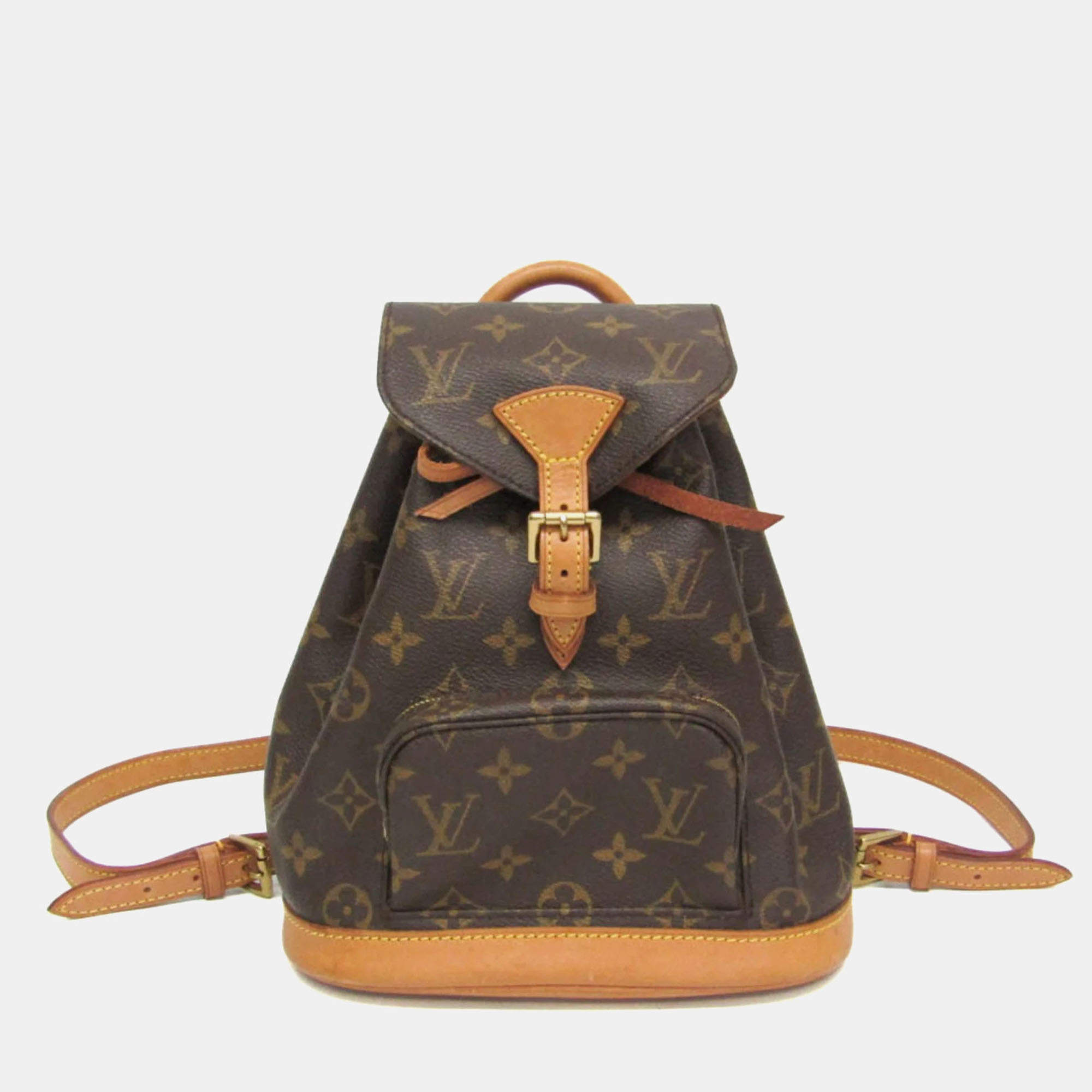Pre Owned Louis Vuitton Mini Montsouris Monogram Coated Canvas Backpack