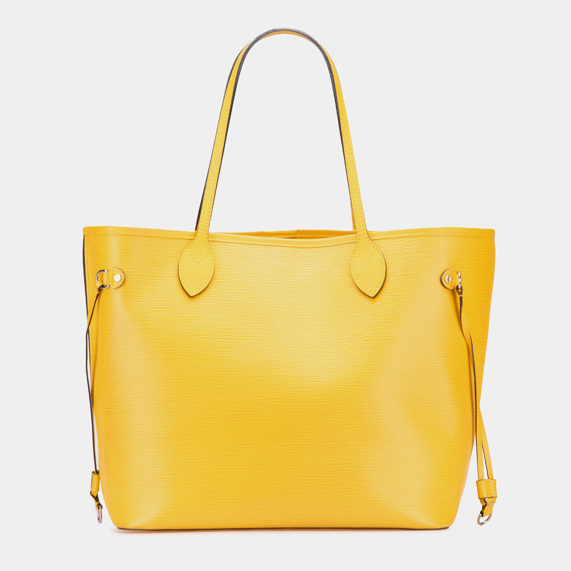 Pre Owned Louis Vuitton Yellow Epi Neverfull MM