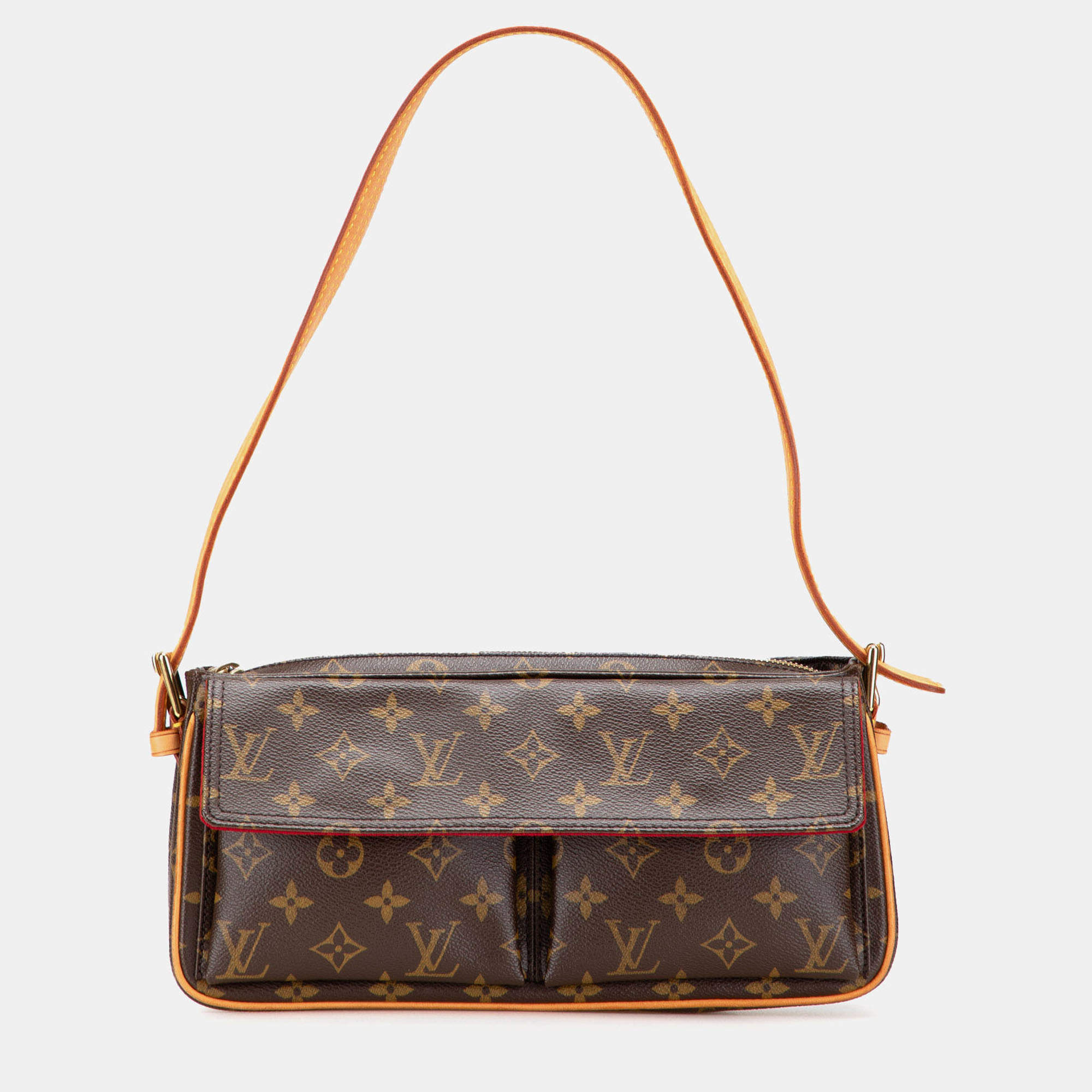 Pre Owned Louis Vuitton Brown Monogram Viva Cite MM