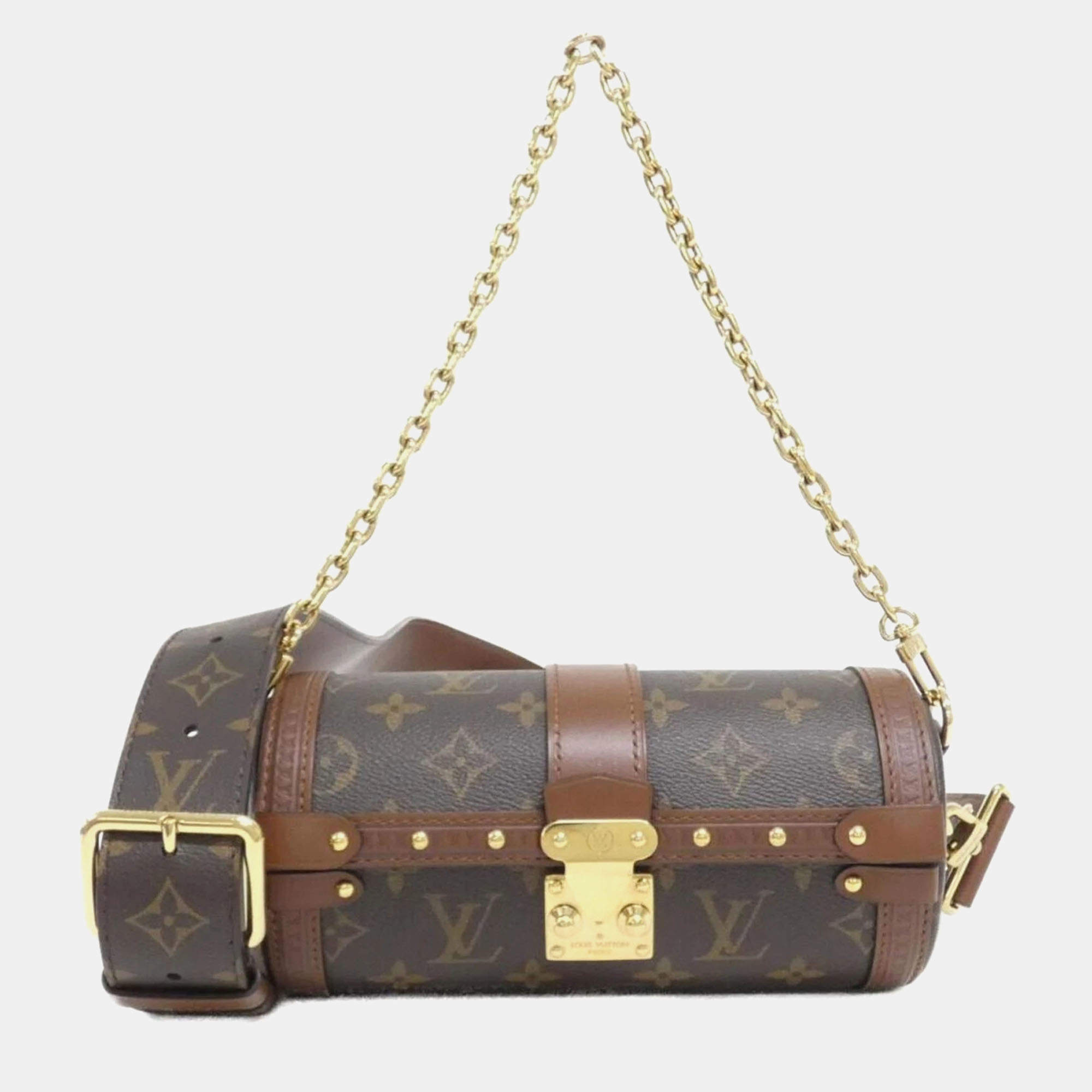 Pre Owned Louis Vuitton Papillon Trunk Monogram Canvas Shoulder Bag