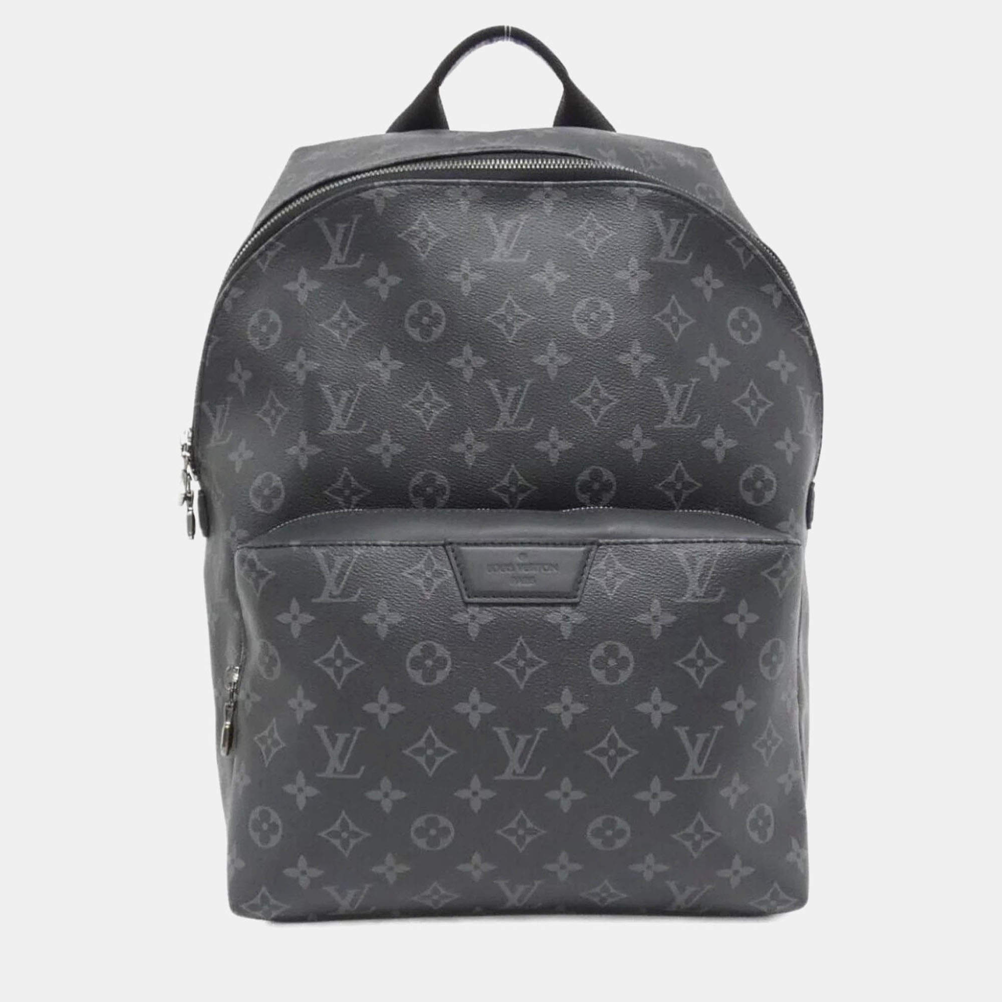 Pre Owned Louis Vuitton Monogram Eclipse Canvas Rucksack Backpack 