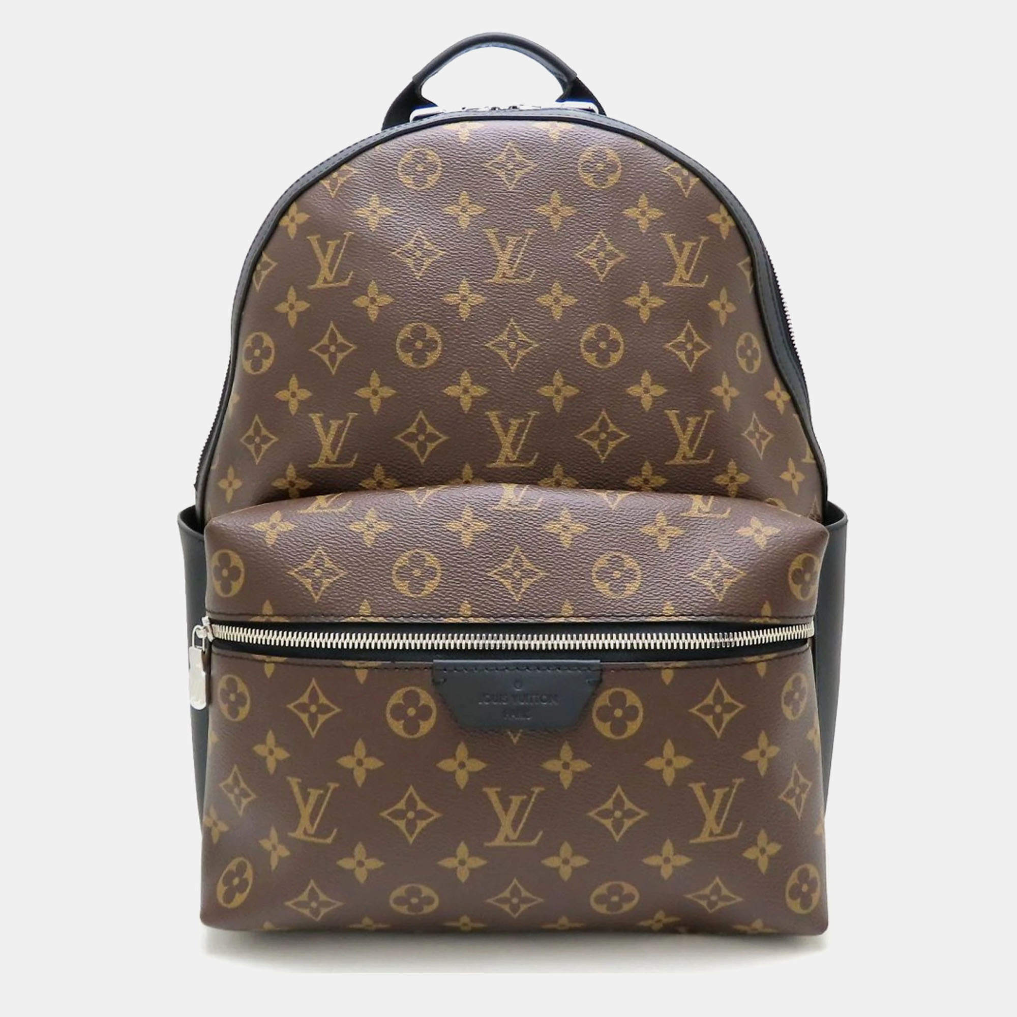 Pre Owned Louis Vuitton Discovery PM Monogram Macassar Canvas Backpack