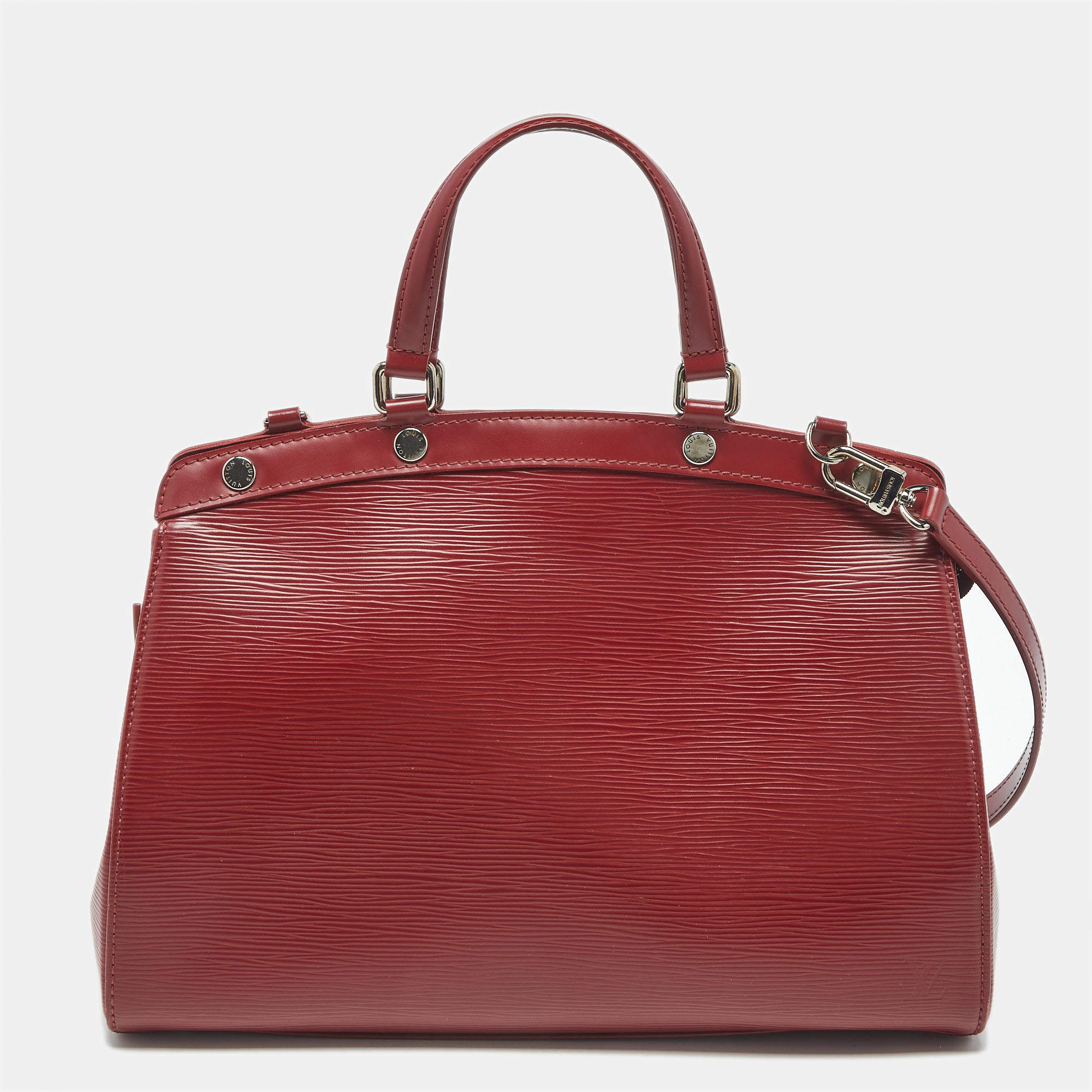 Pre Owned Louis Vuitton Rubis Epi Leather Brea MM Bag