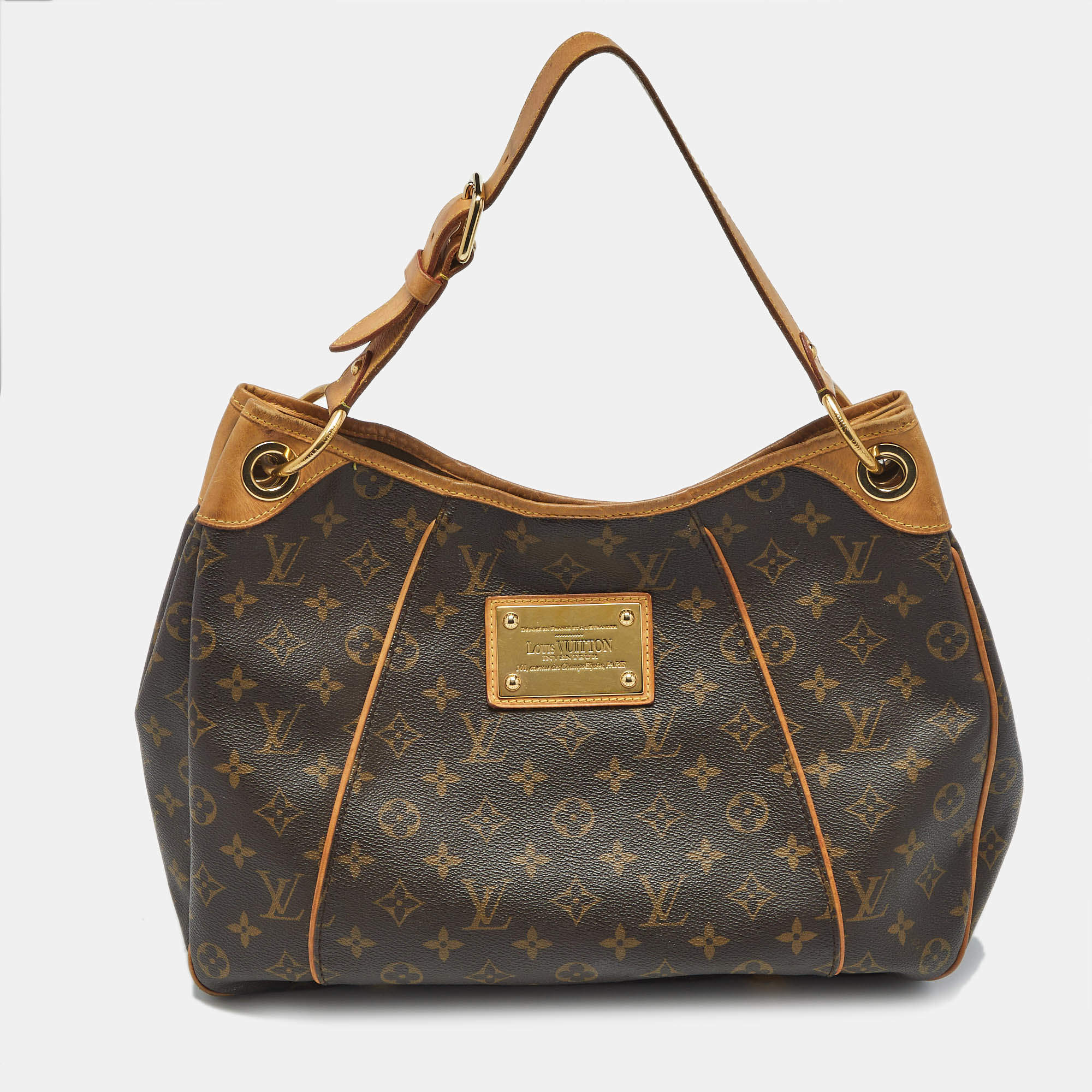Pre Owned Louis Vuitton Monogram Canvas Galliera PM Bag