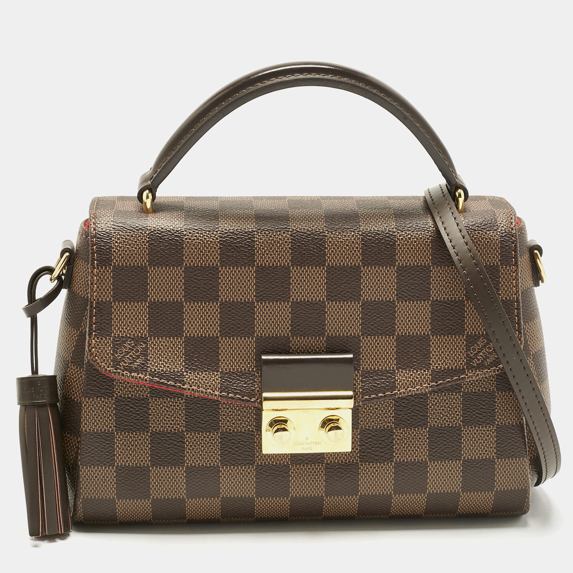 مملوكة مسبقًا Louis Vuitton Damier Ebene Canvas Croisette Bag