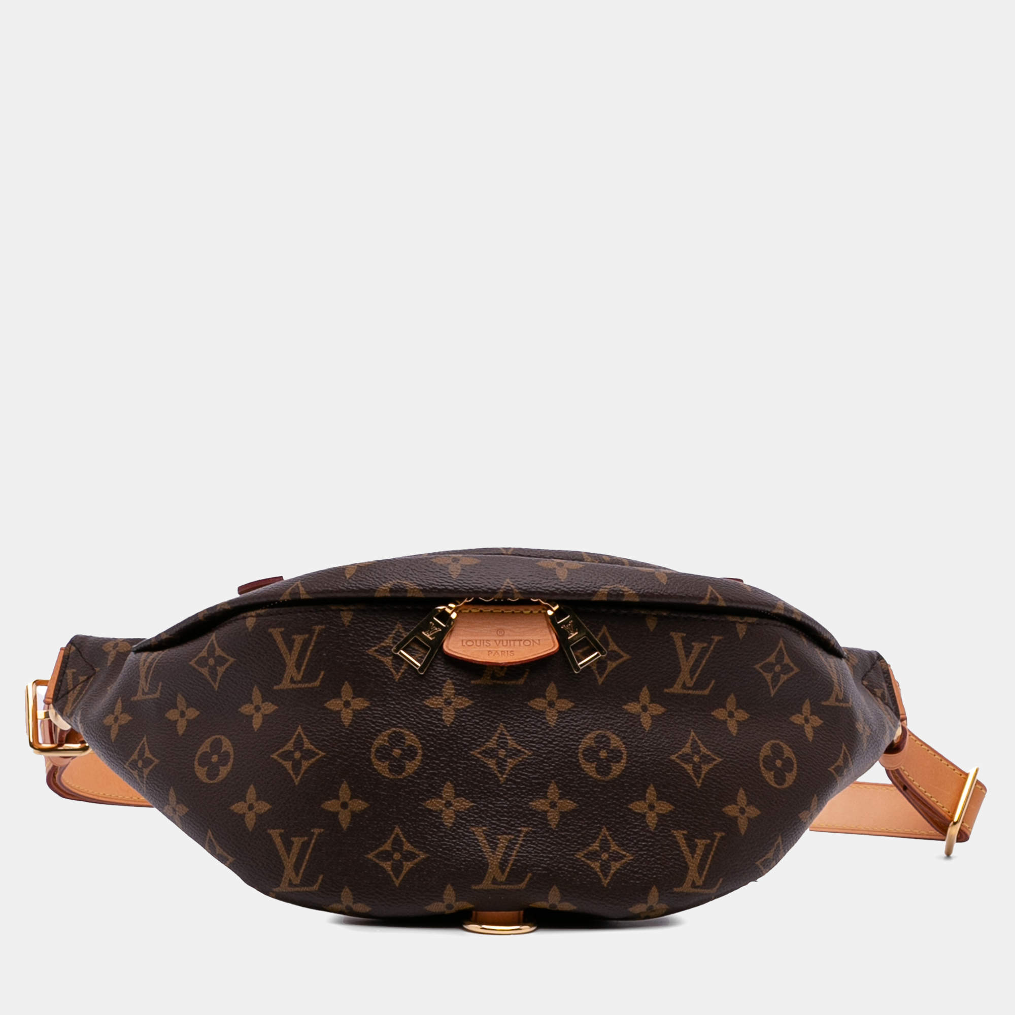 Pre Owned Louis Vuitton Brown Monogram Bumbag