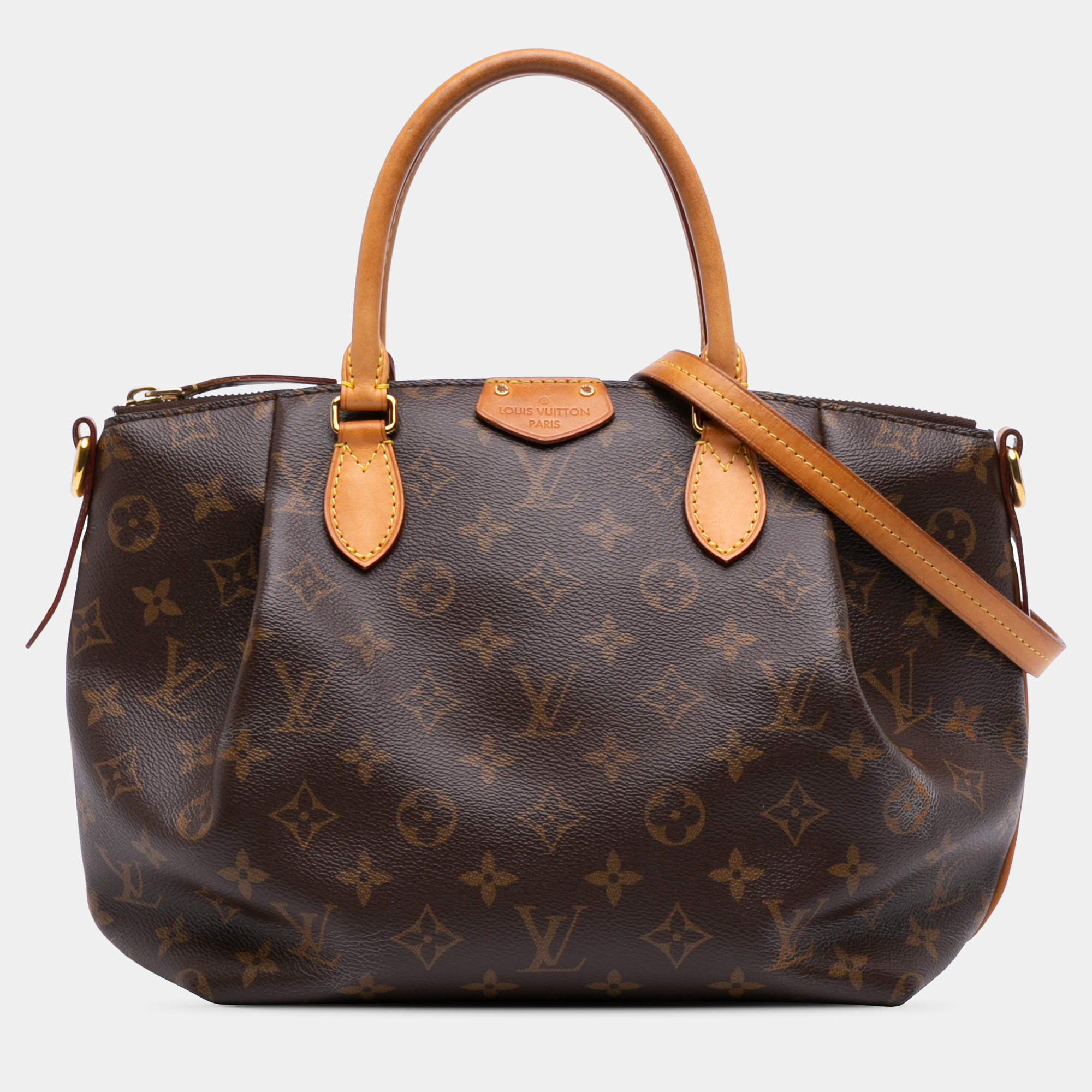 Pre Owned Louis Vuitton Brown Monogram Turenne PM