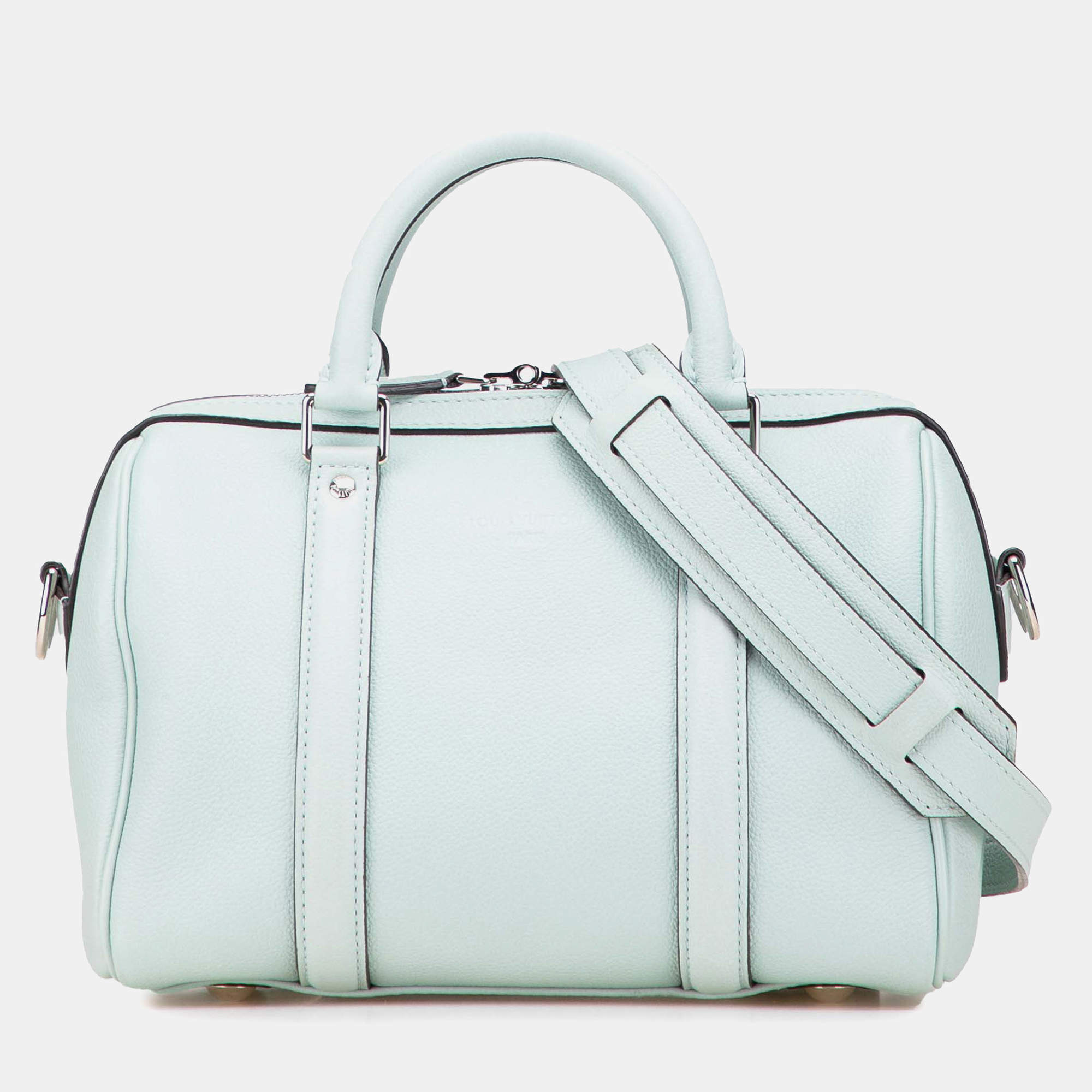 Pre Owned Louis Vuitton Blue Sofia Coppola Veau Cachemire SC BB Bag