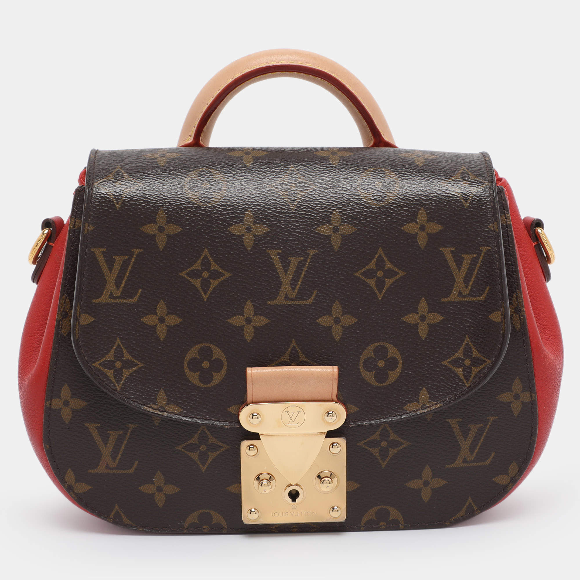 Pre Owned Louis Vuitton Havane Monogram Canvas and Leather Eden PM Bag