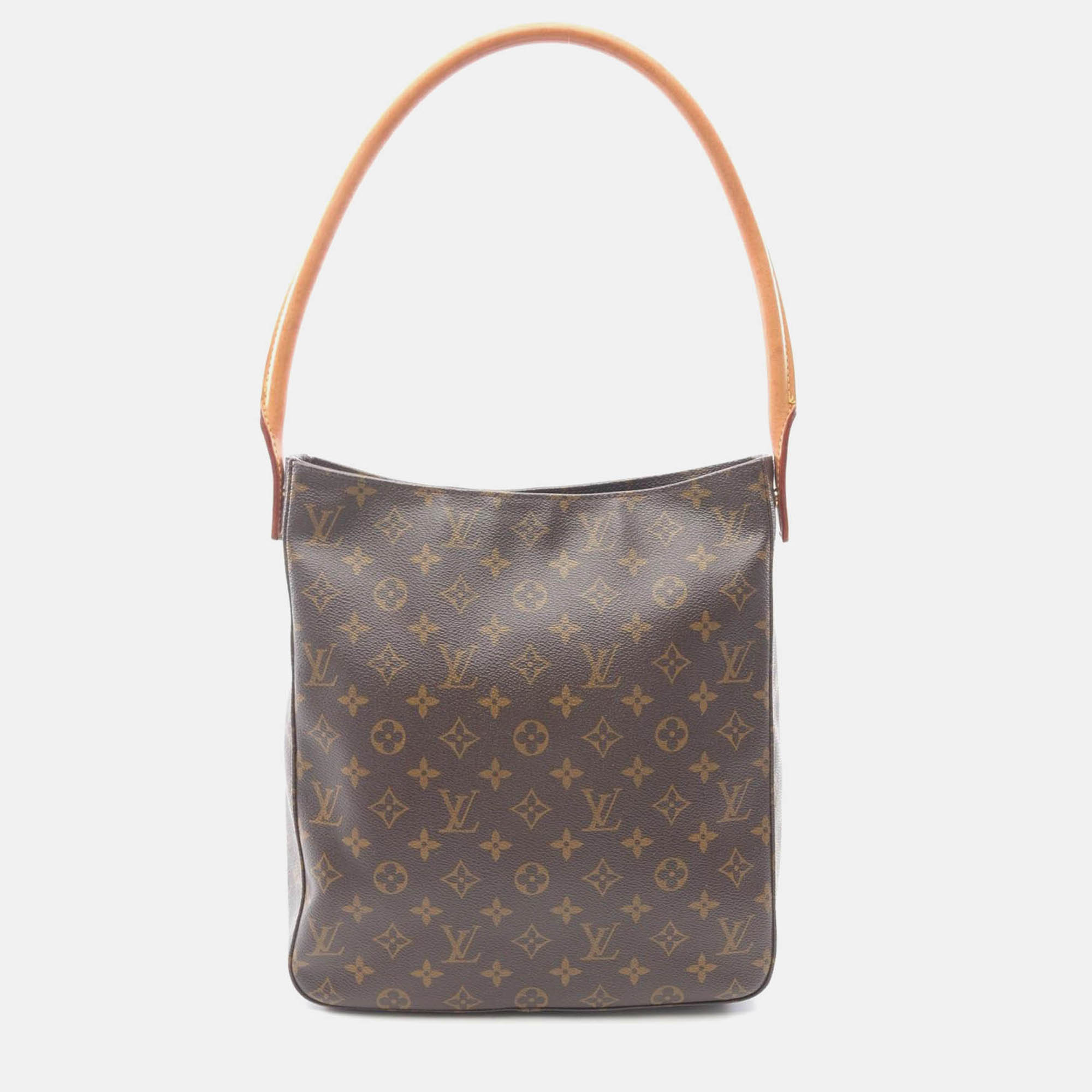 Pre Owned Louis Vuitton Looping GM Shoulder Bag Monogram Canvas