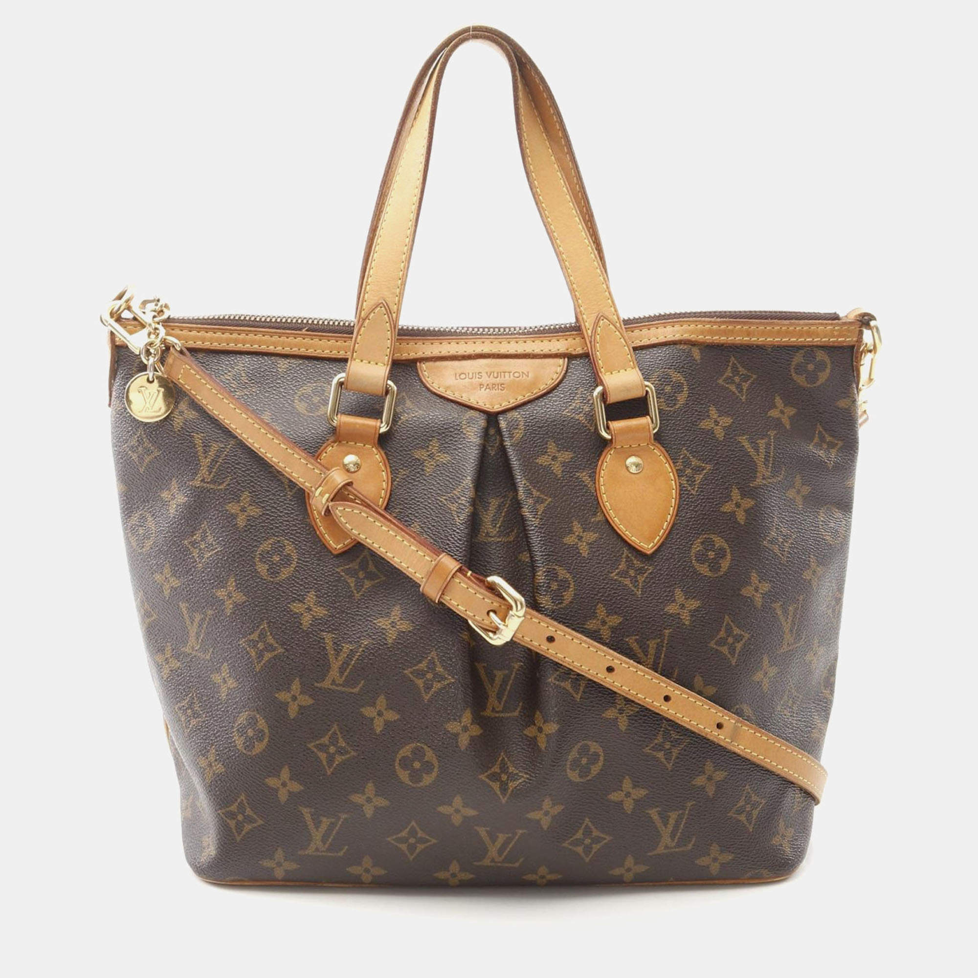 Pre Owned Louis Vuitton Palermo PM Monogram Canvas Shoulder Bag