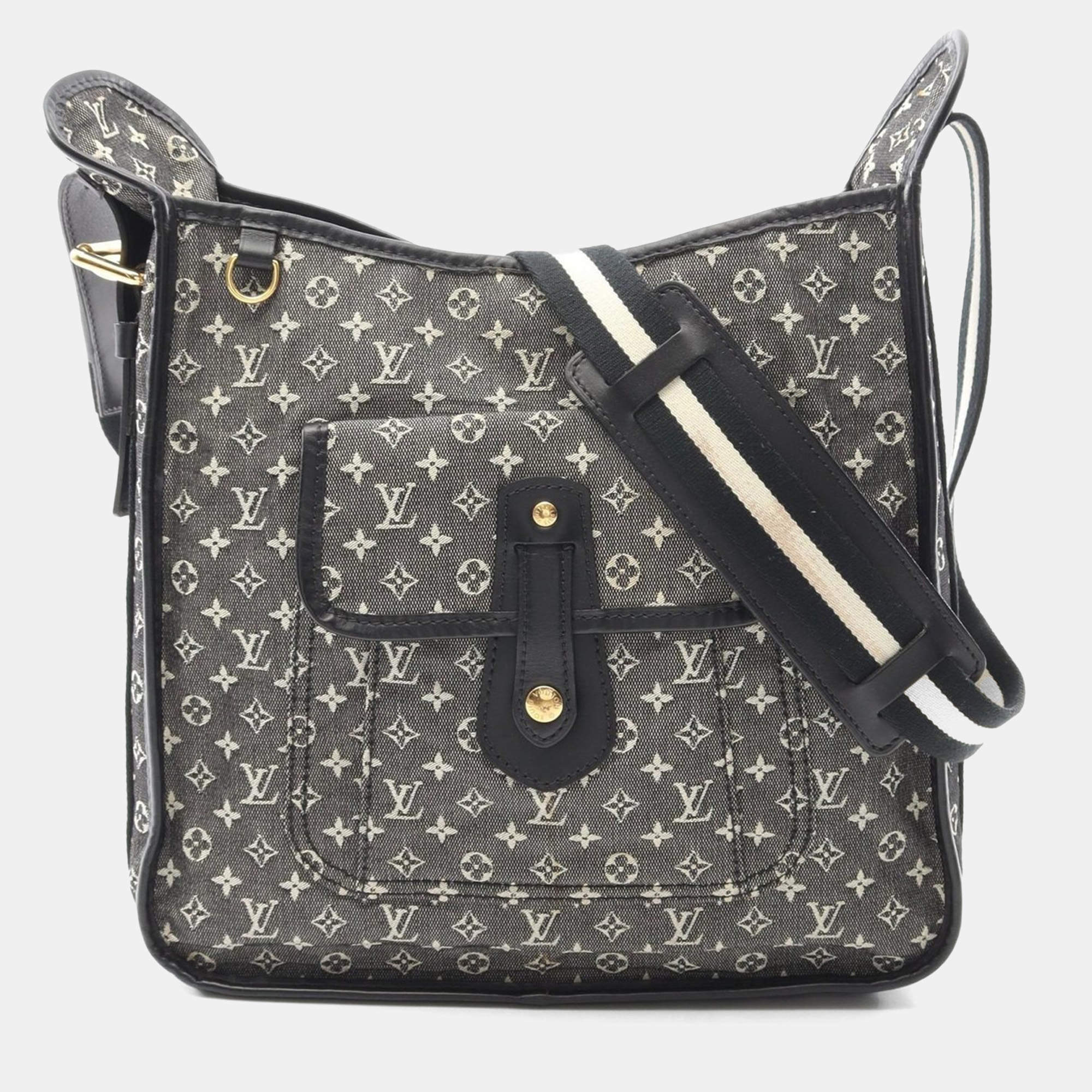 Pre Owned Louis Vuitton Buzas Marie Kate Shoulder Bag  Monogram Mini Noir