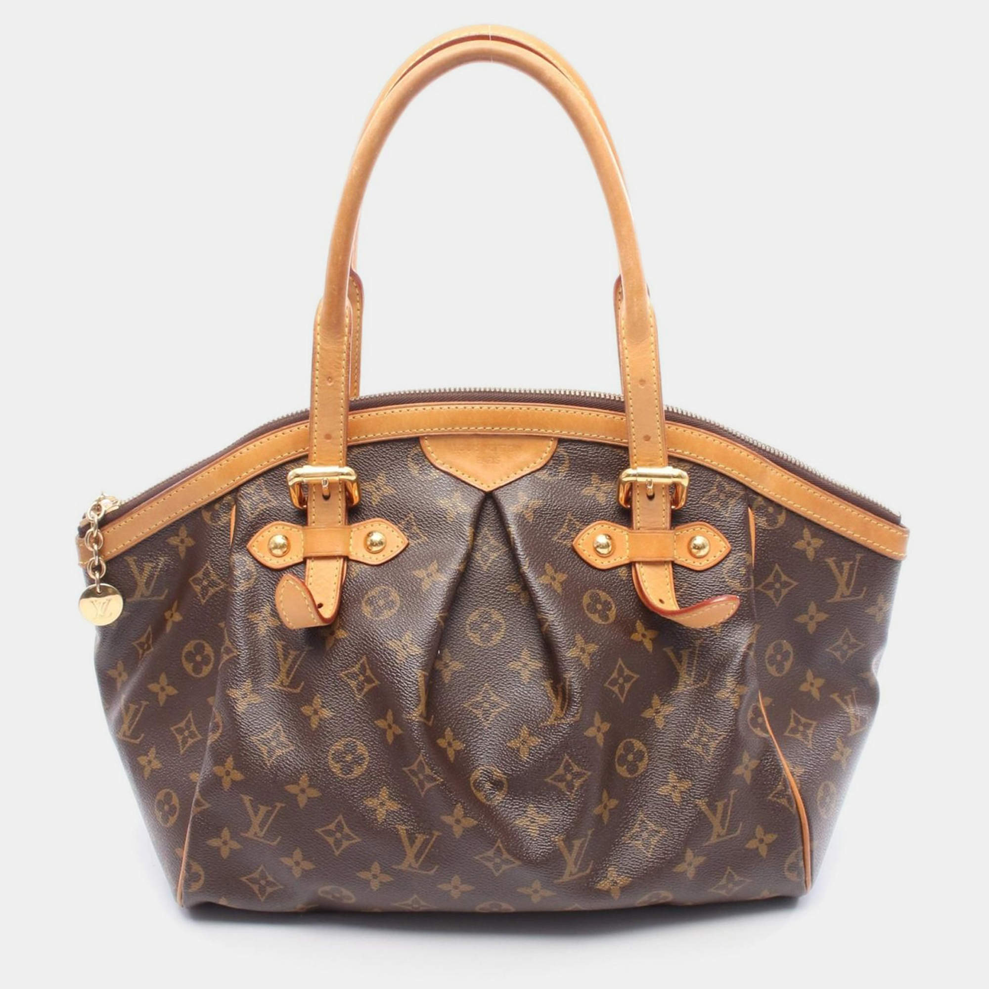 مملوكة مسبقًا Louis Vuitton Tivoli Gm Handbag  Monogram Canvas Leather Brown