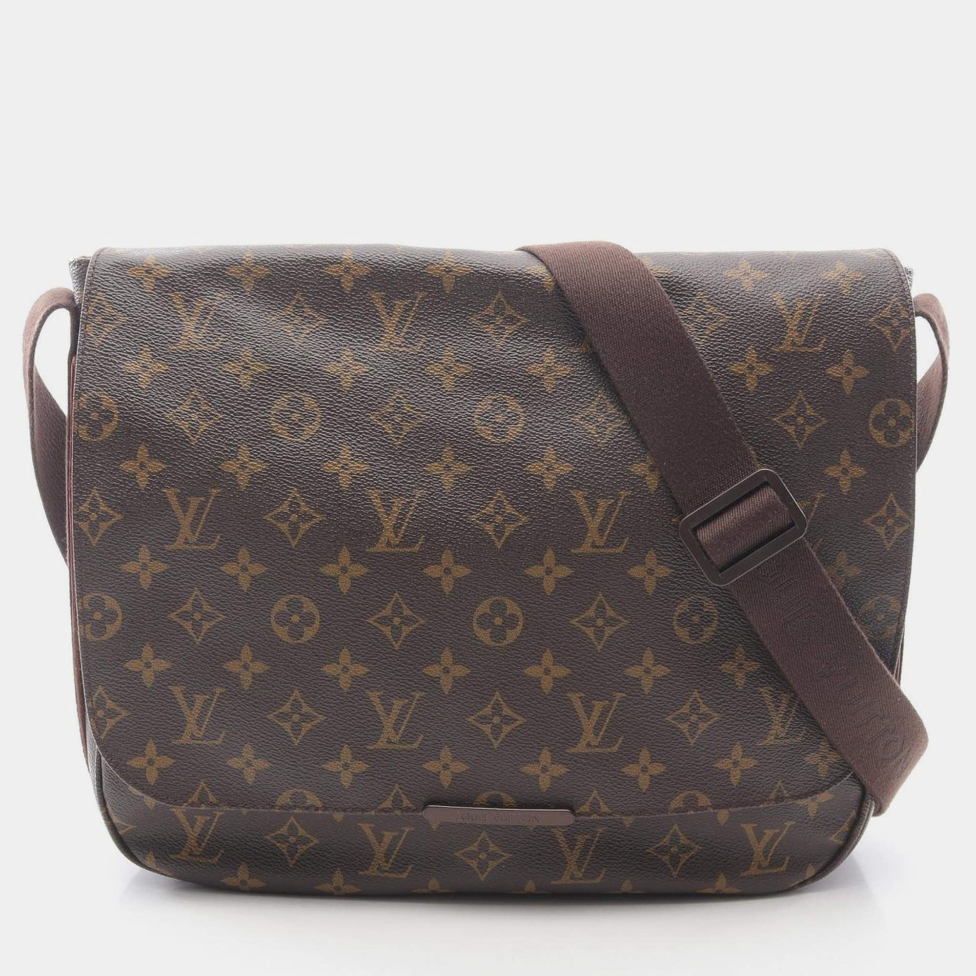 Pre Owned Louis Vuitton Messenger Barbour Mm Shoulder Bag  Monogram Canvas
