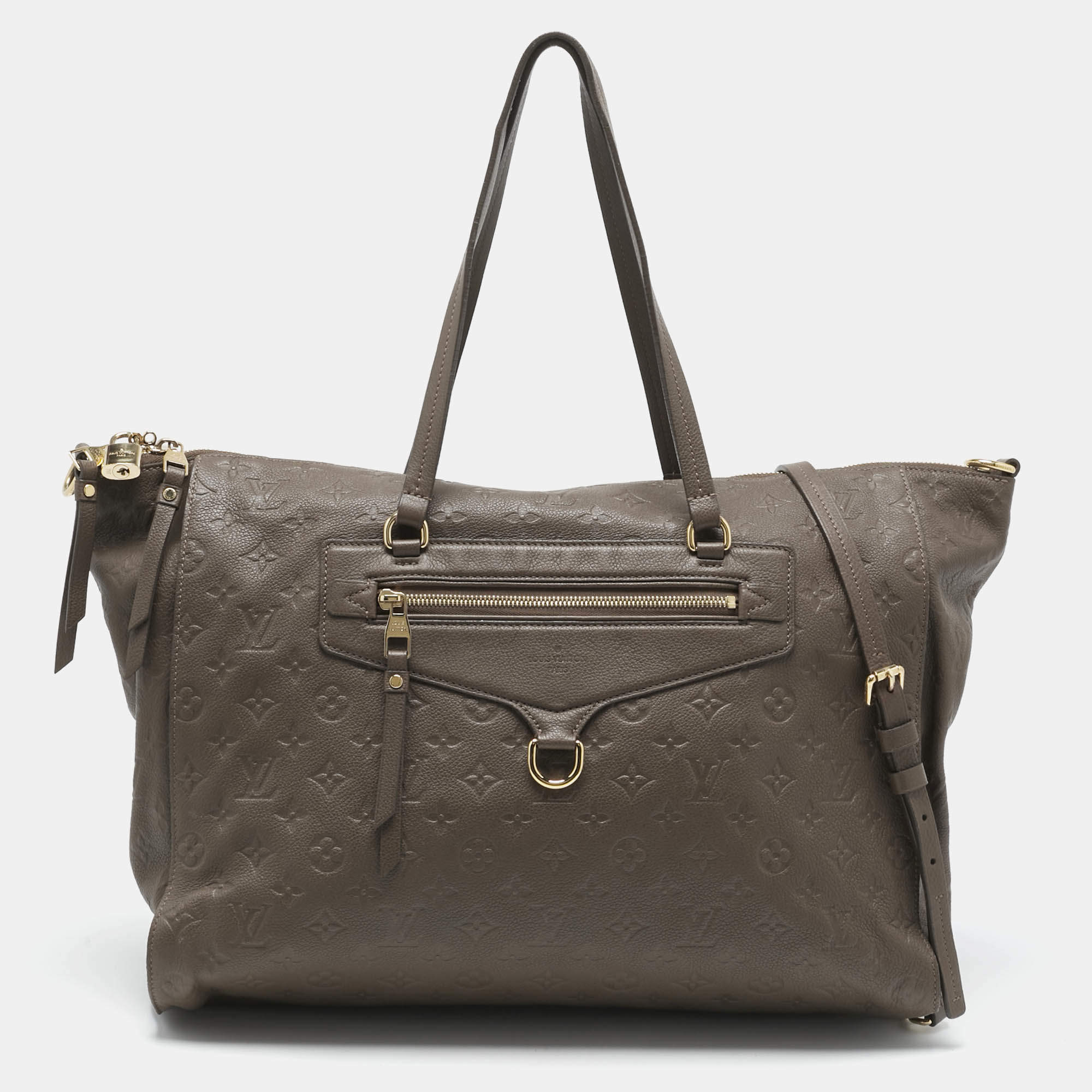 Pre Owned Louis Vuitton Ombre Monogram Empreinte Leather Lumineuse GM Bag