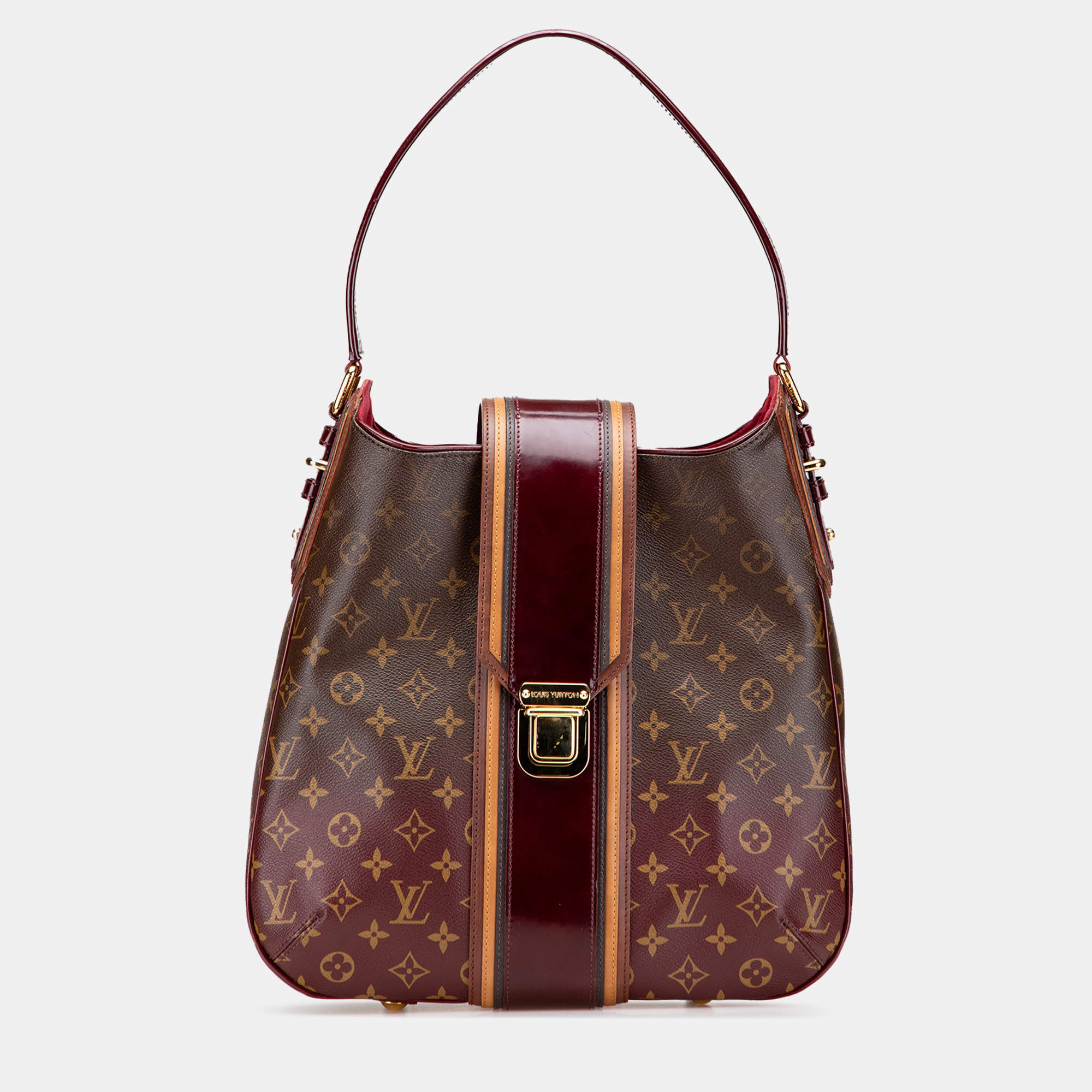 Pre Owned Louis Vuitton Brown Monogram Mirage Musette