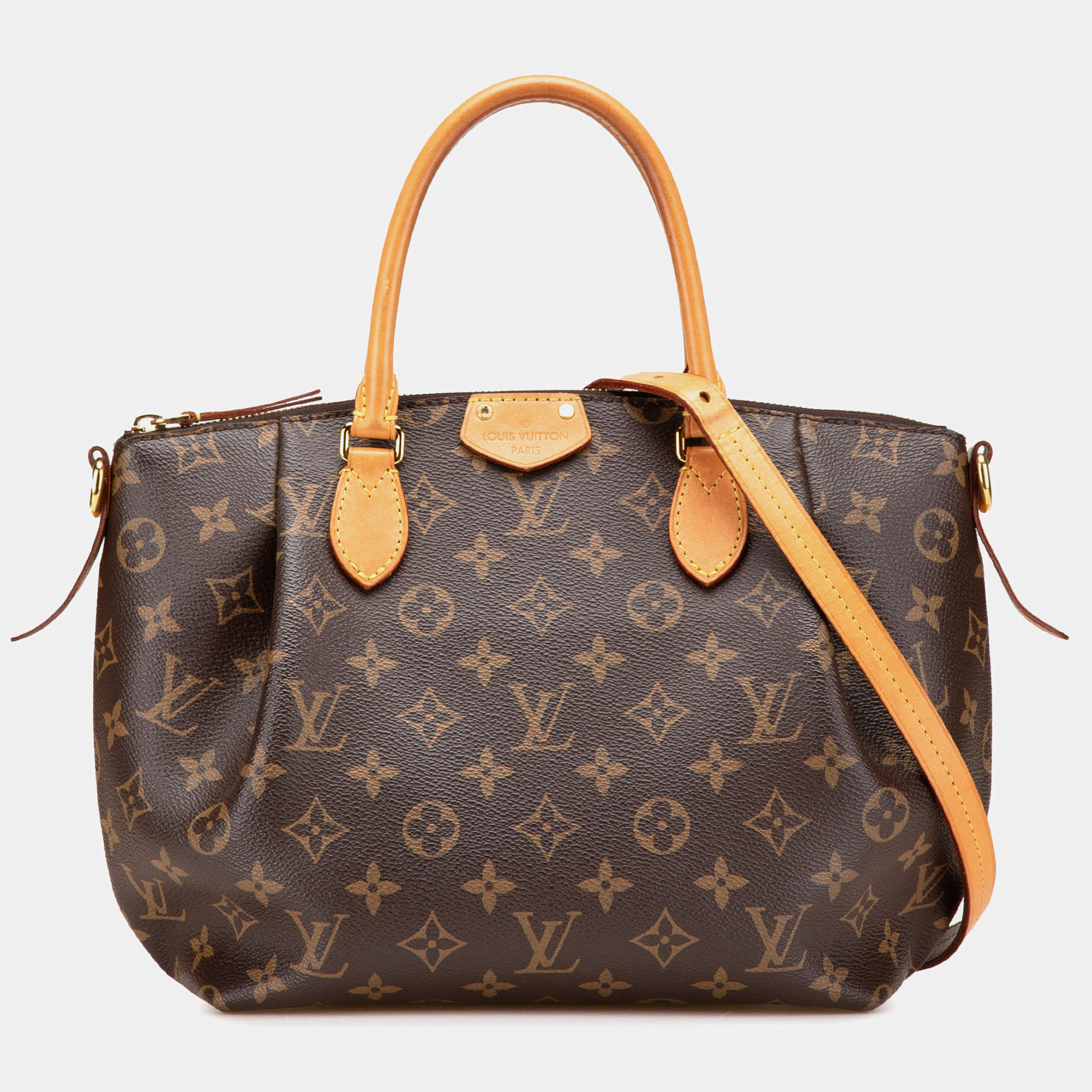 Pre Owned Louis Vuitton Brown Monogram Turenne PM