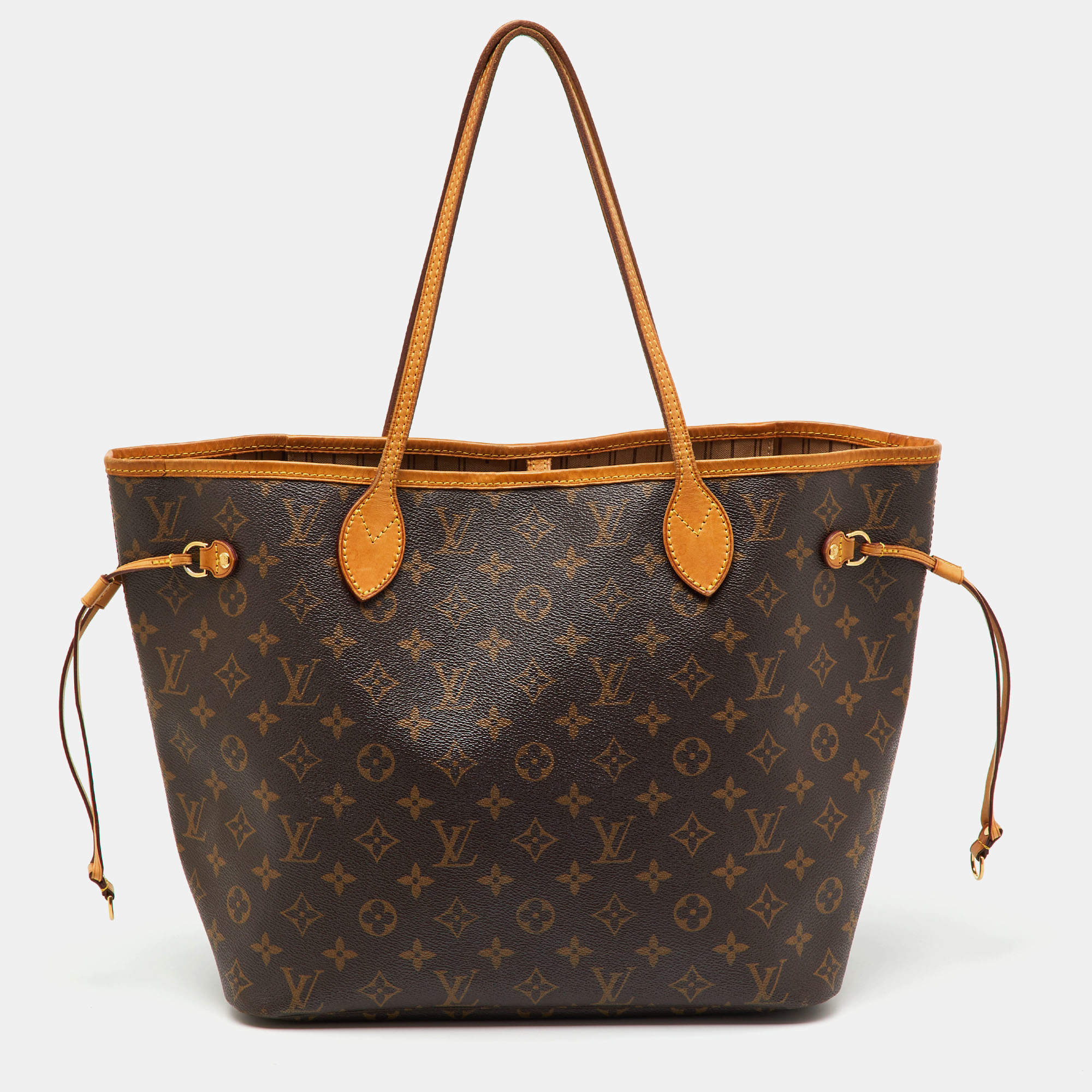 Pre Owned Louis Vuitton Monogram Canvas Neverfull MM Bag