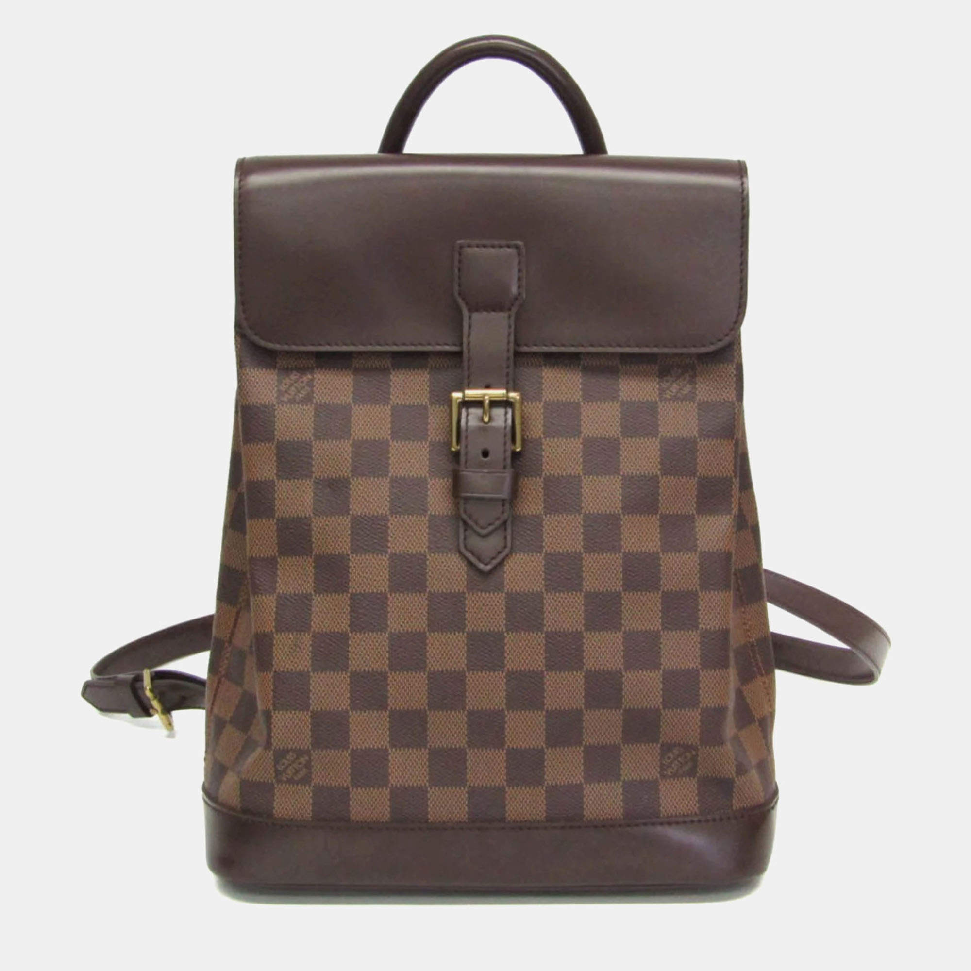 Pre Owned Louis Vuitton Soho Damier Ebene Canvas Backpack