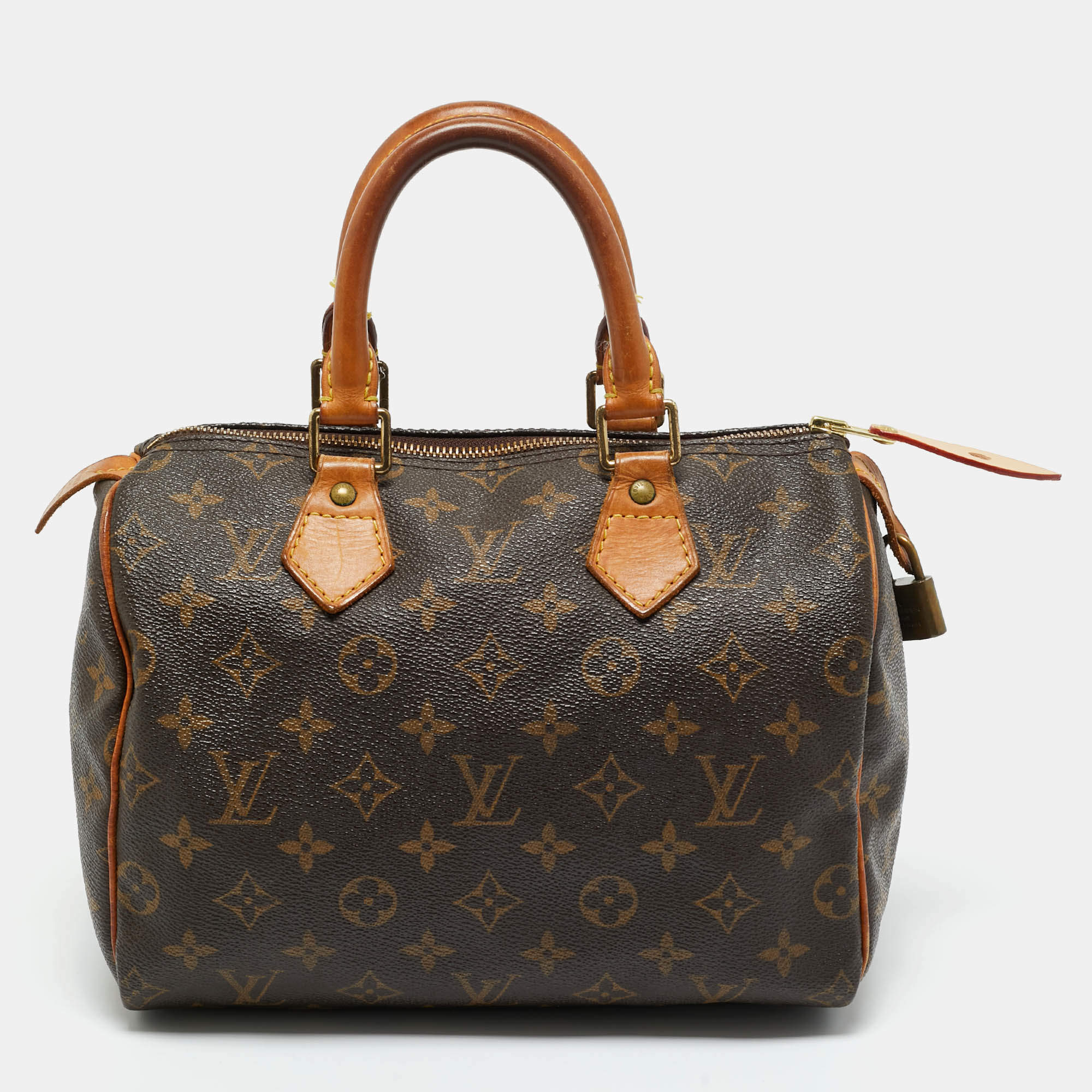 Pre Owned Louis Vuitton Monogram Canvas Speedy 25 Bag