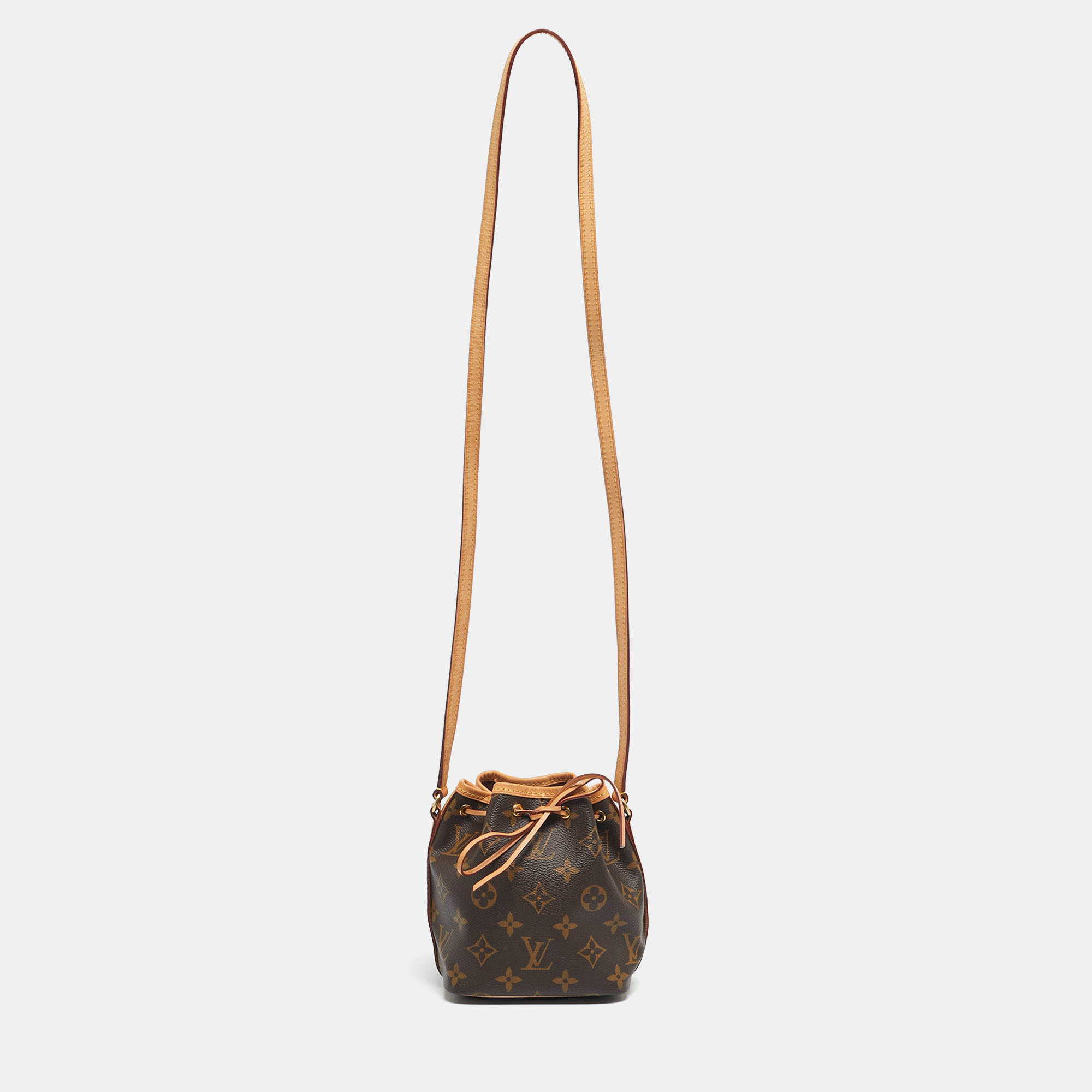 Pre Owned Louis Vuitton Monogram Canvas Nano Noe Bag
