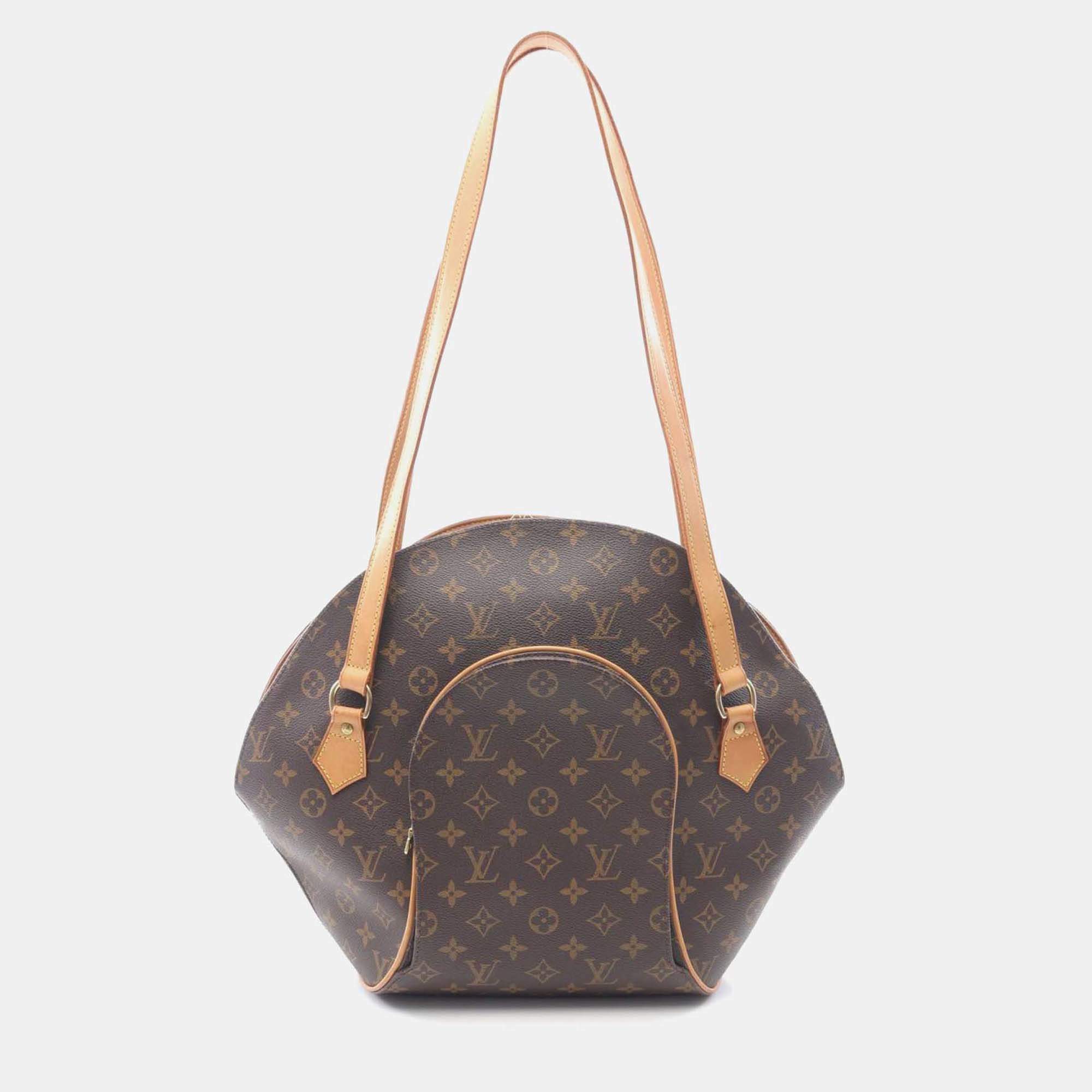 Pre Owned Louis Vuitton Ellipse Shopping Shoulder Bag M51128 Monogram Canvas Used Women Lv