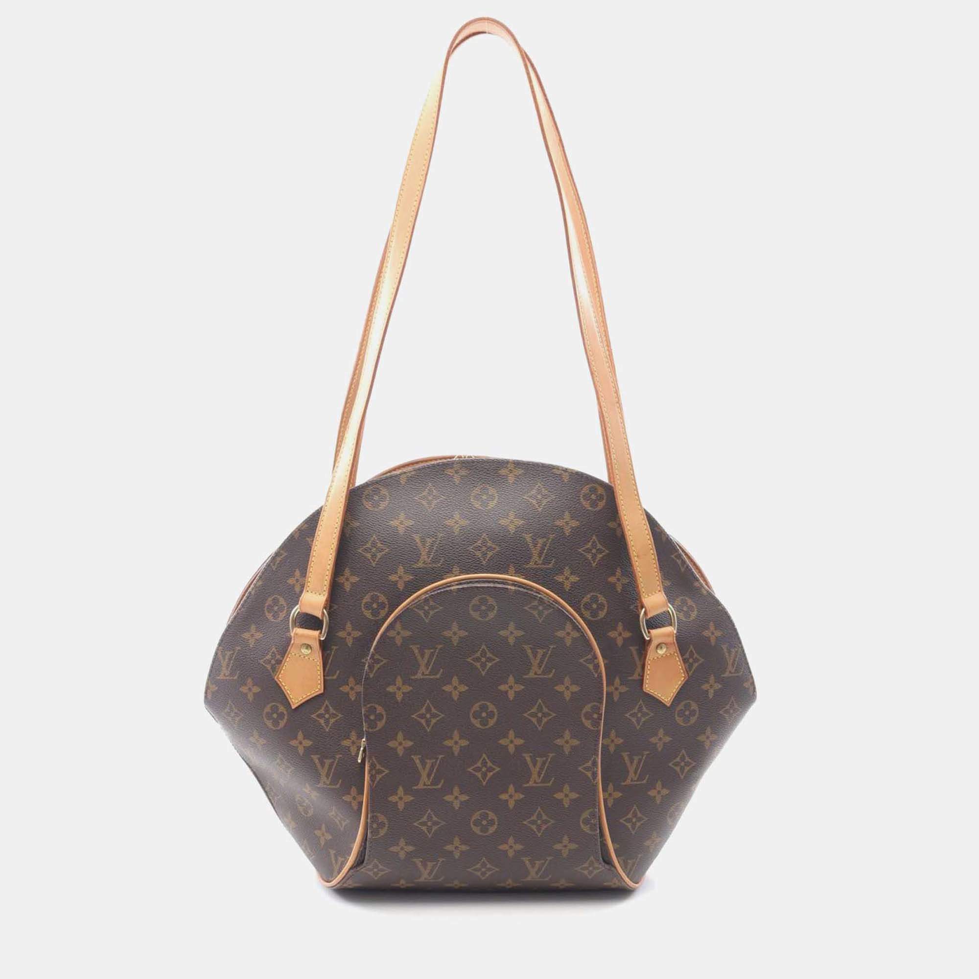 Pre Owned Louis Vuitton Ellipse Shopping Shoulder Bag M51128 Monogram Canvas Used Women Lv